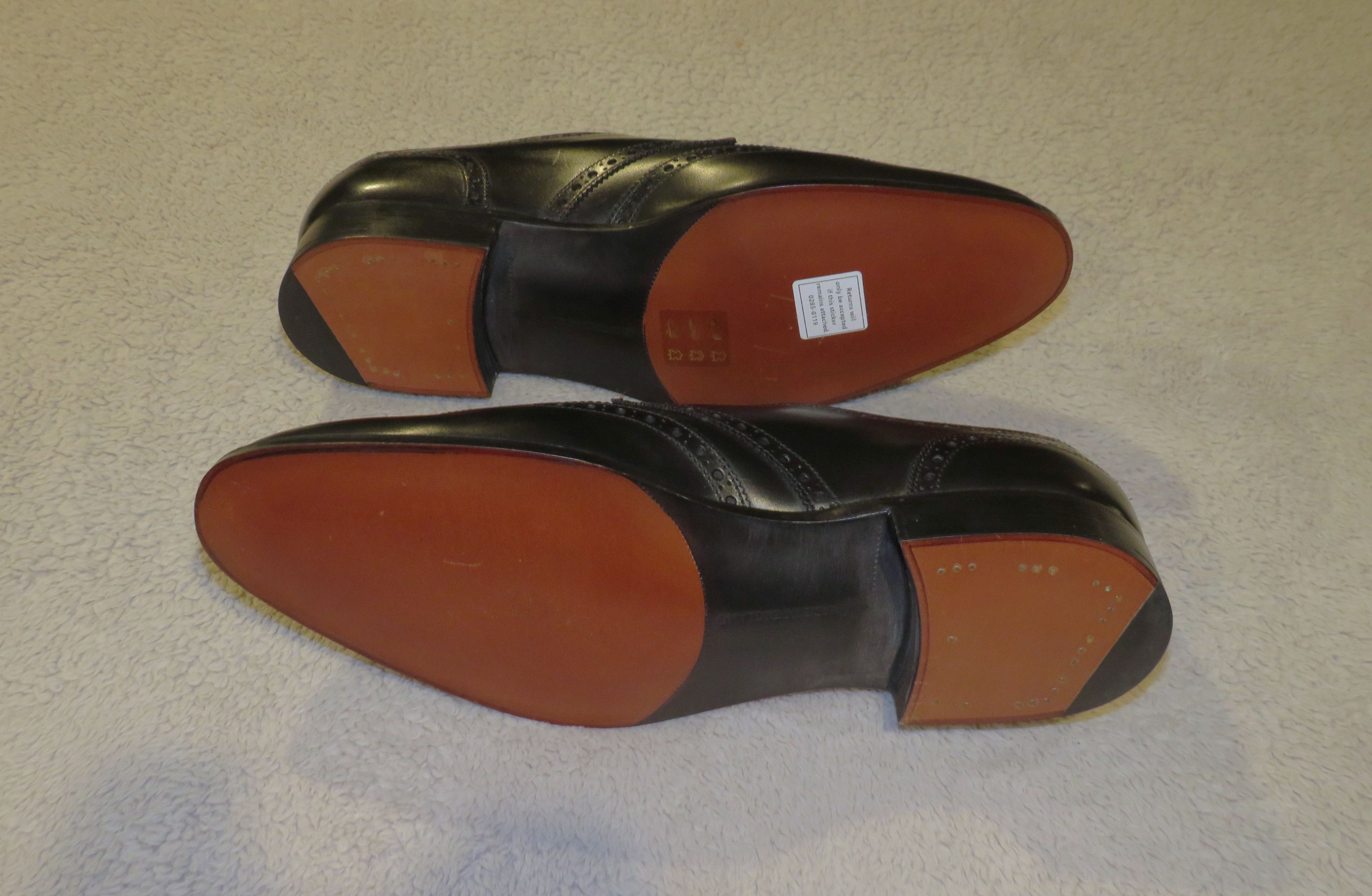 Edward Green Hove Black Calf Leather Balmoral Monk Straps 8D NWB Size US 8 / EU 41 - 9 Thumbnail