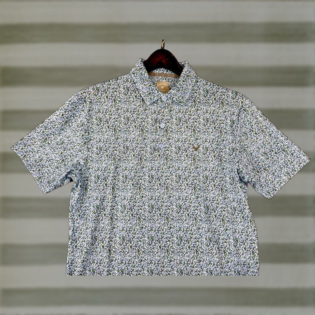Callaway Callaway Polo Shirt Mens Small Blue Green Stretch Golf Performance Opti-Dri Short Sleeve Logo NWOT Size US S / EU 44-46 / 1 - 1 Thumbnail