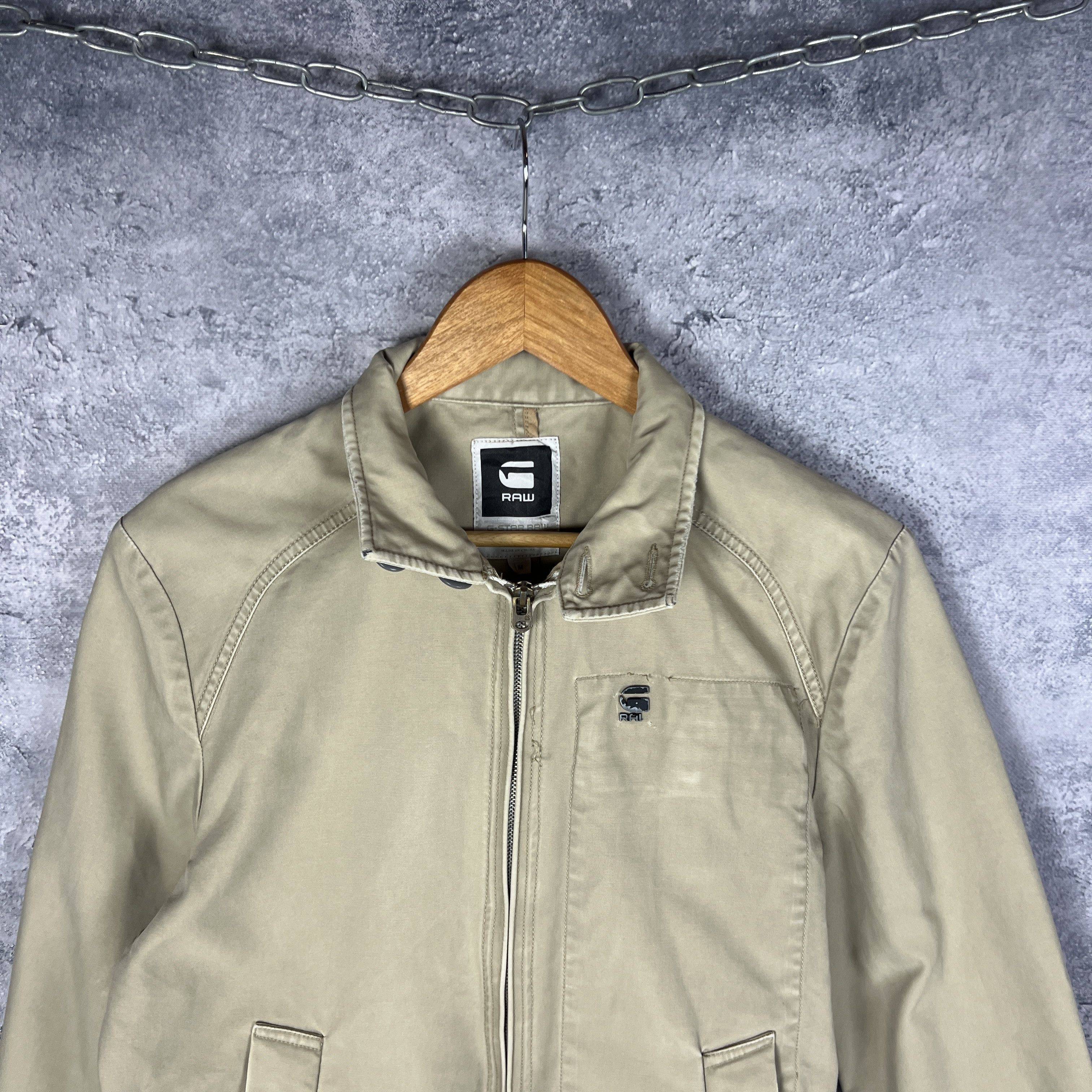 G-Star G Star Raw Jacket Men's Size M Beige Long Sleeve Size US M / EU 48-50 / 2 - 2 Thumbnail