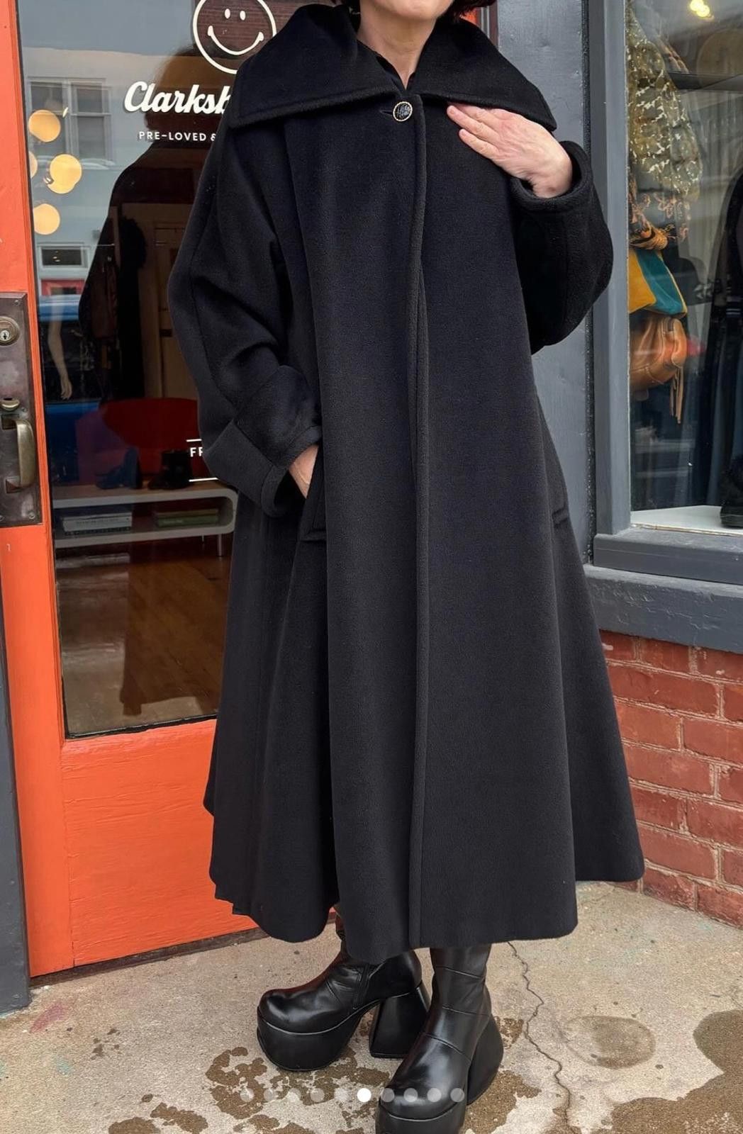 Max Mara MaxMara Womens Coat Wool Sz 40 Size S / US 4 / IT 40 - 1 Thumbnail