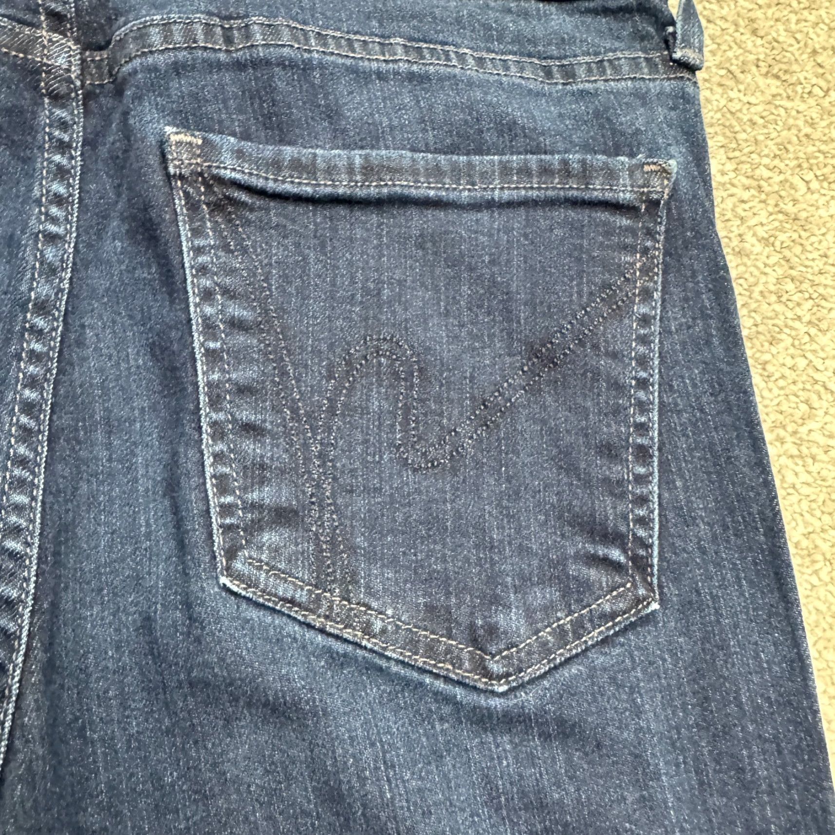Citizens Of Humanity Citizens of Humanity Avedon Jeans Skinny Denim Women 30x31 Dark Blue 5-Pocket Stretch City Streetwear Mens Womens Size 30" / US 8 / IT 44 - 7 Thumbnail