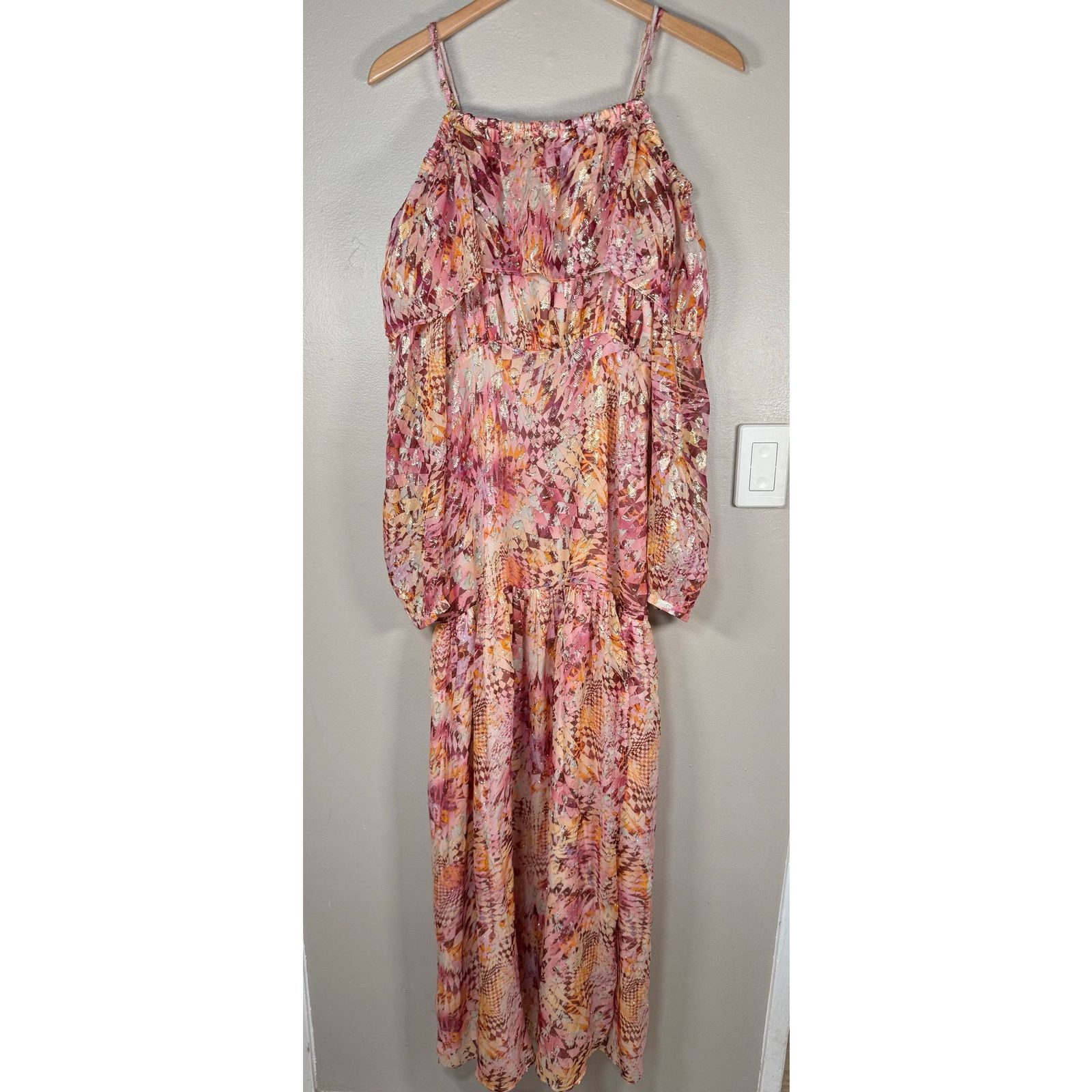 Other Dundas x Revolve Luna Maxi Dress in Optic Geo $500 size S Size S / US 4 / IT 40 - 4 Thumbnail