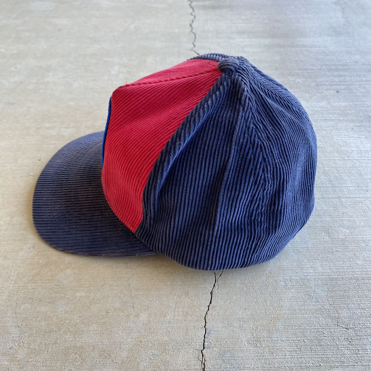 Supreme Supreme Worst Nightmare Hat Corduroy 5-Panel 2008 Red Blue Size ONE SIZE - 2 Thumbnail