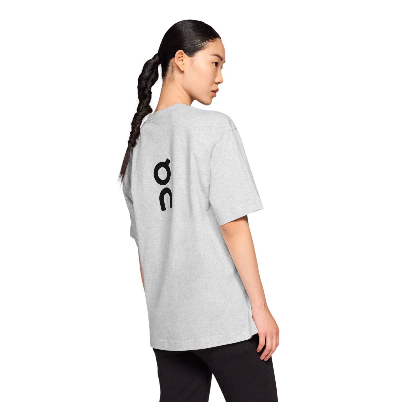 On On Club-T Cotton T-Shirt in Grey/Crater Size S - New Size S / US 4 / IT 40 - 1 Thumbnail
