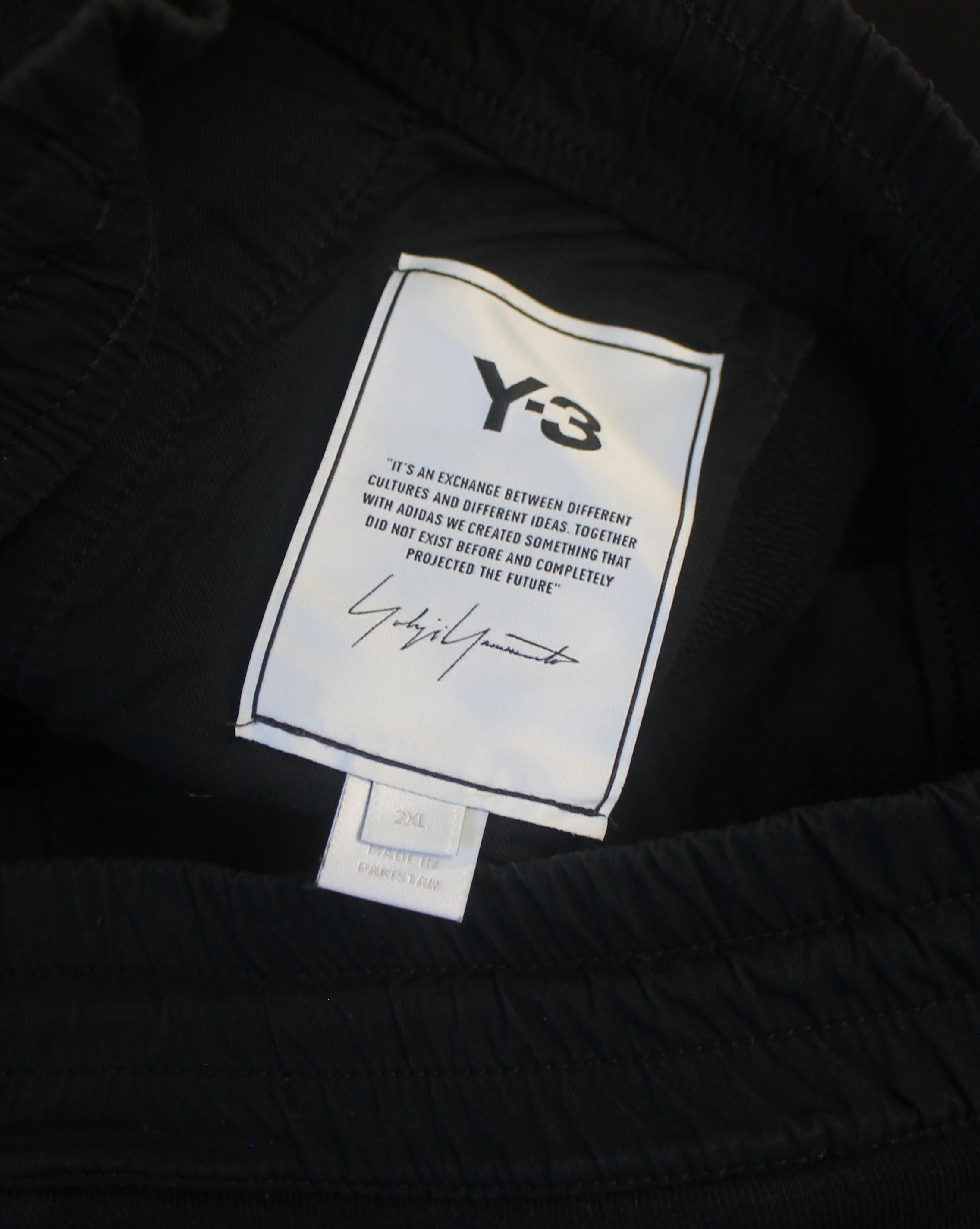 Adidas × Y-3 × Yohji Yamamoto Adidas Y-3 Classic Terry Cuffed Pants - Black Size US 38 / EU 54 - 9 Thumbnail