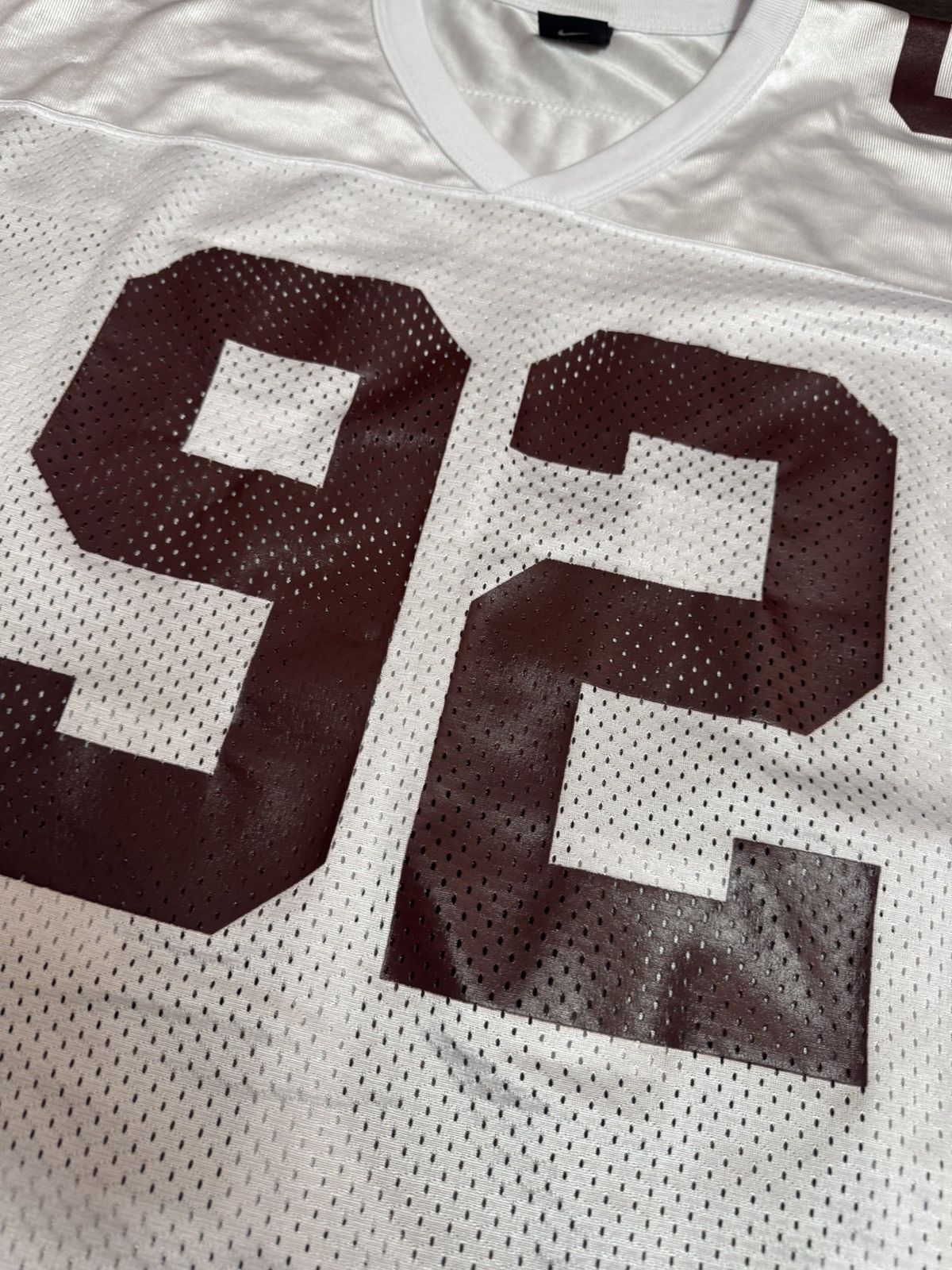 Nike Vintage Courtney Brown #92 Cleveland Browns NFL Away Jersey Size US XL / EU 56 / 4 - 3 Thumbnail