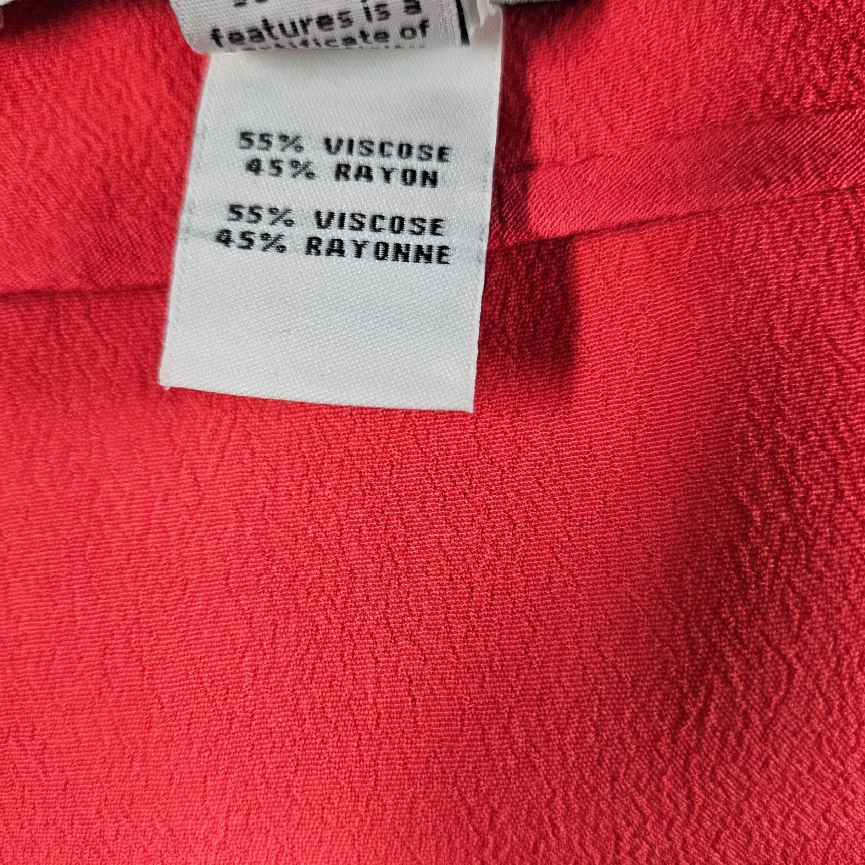 Diane von Furstenberg Diane von Furstenberg Womens Blouse Top S Pink Solid Keyhole Viscose Rayon Size S / US 4 / IT 40 - 5 Thumbnail