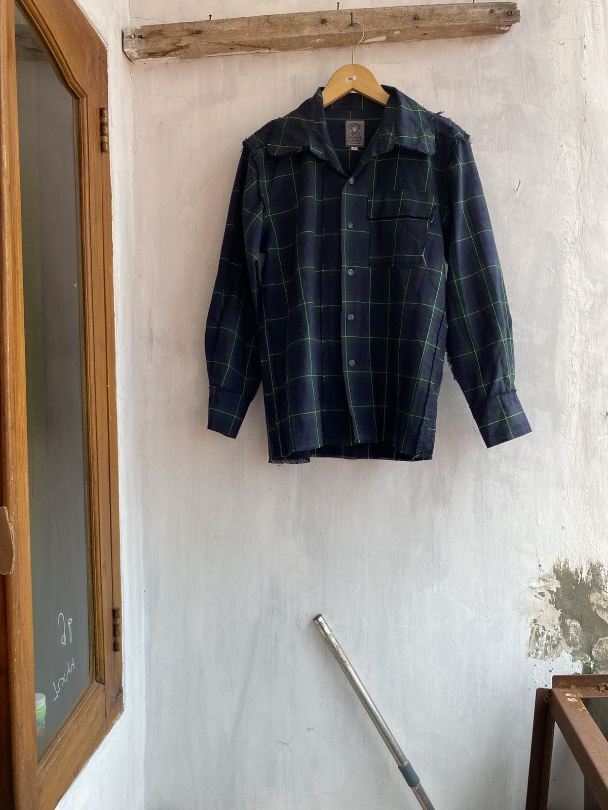 Maison MIHARA YASUHIRO checker distressed flanel Size US S / EU 44-46 / 1 - 1 Thumbnail