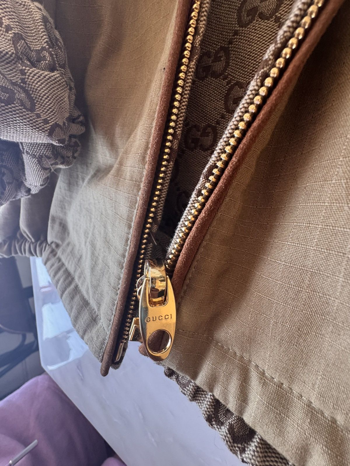 Gucci Gucci Reversible GG Jacket 'Light Brown' Size US L / EU 52-54 / 3 - 7 Thumbnail