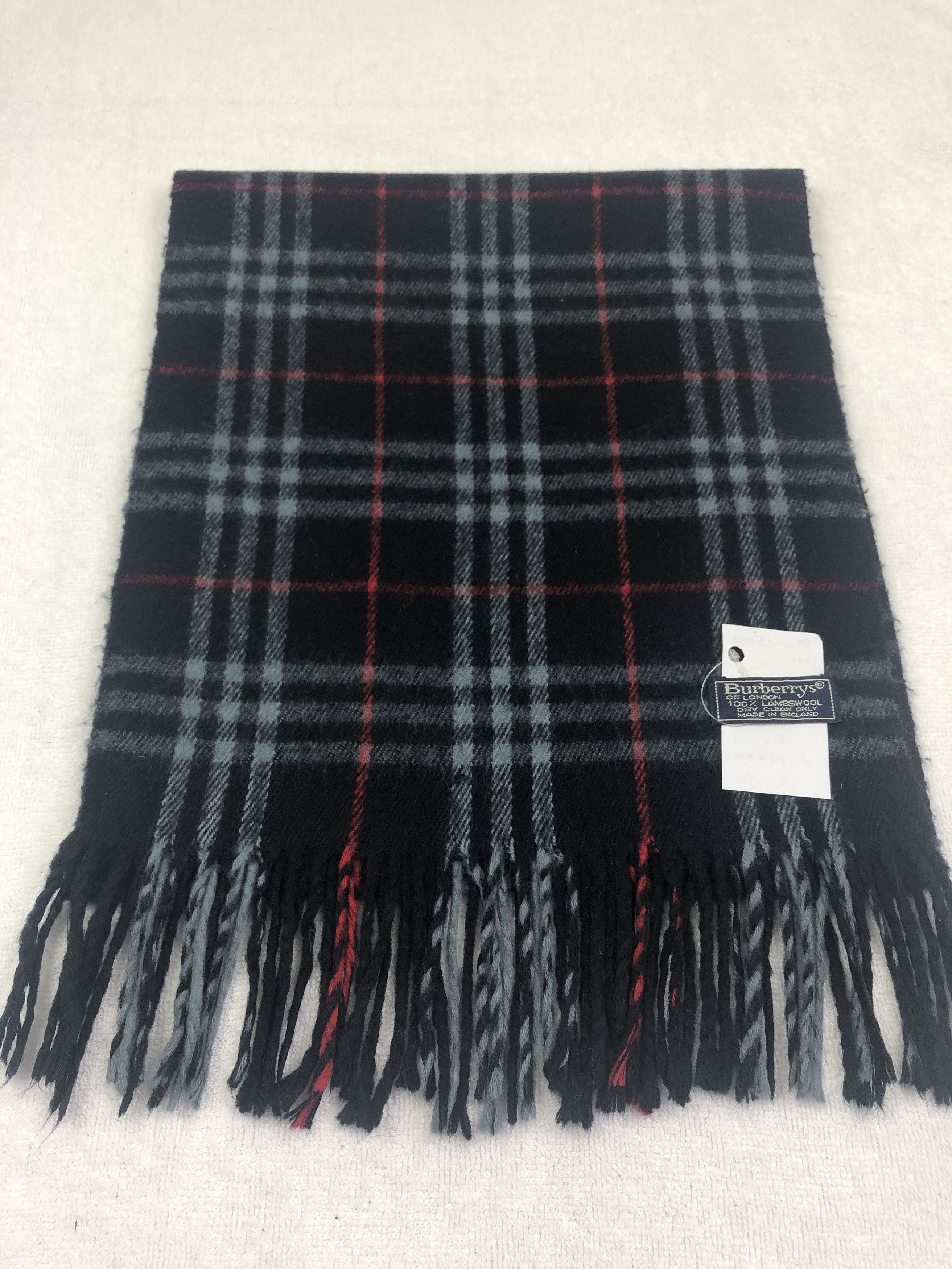 Burberry Burberry Lambswool Scarf / Muffler / Neckwear Size ONE SIZE - 4 Thumbnail