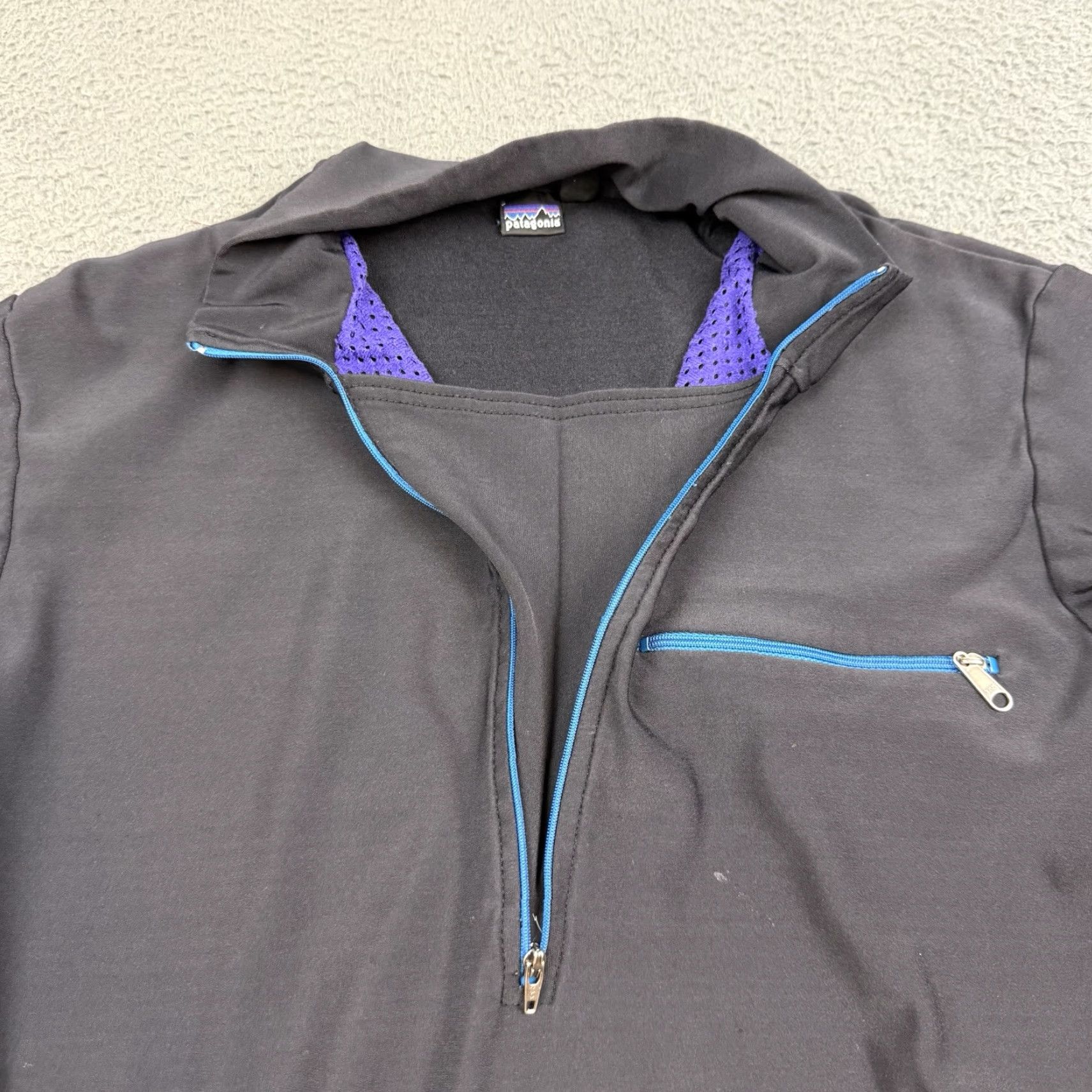 Patagonia Patagonia 1/2 Zip Pullover Womens Medium Gray USA Cycling Performance Sweatshirt Shirt Size M / US 6-8 / IT 42-44 - 4 Thumbnail