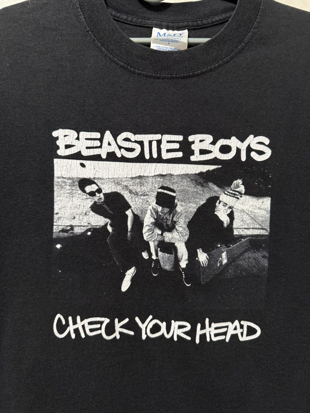 Band Tees 90s Beastie Boys Check Your Head Band T Shirt S M&O Knits Size US S / EU 44-46 / 1 - 4 Thumbnail