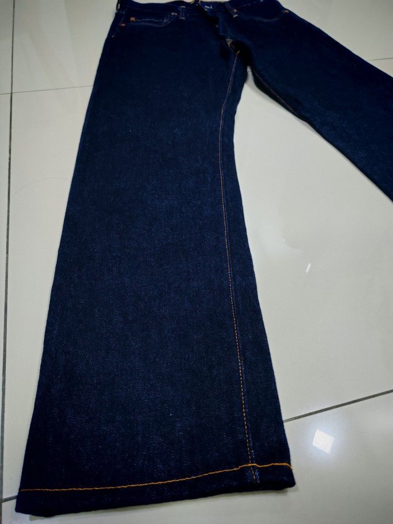 Denime Denime Japan Selvedge Jeans Lot 831 Raw Indigo Size US 28 / EU 44 - 3 Thumbnail