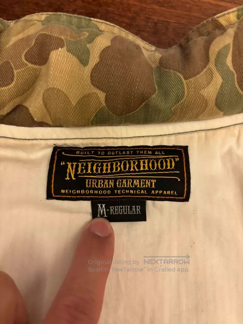 Neighborhood Neighborhood Anti-war Camo Jacket and Jacket Size US M / EU 48-50 / 2 - 6 Thumbnail