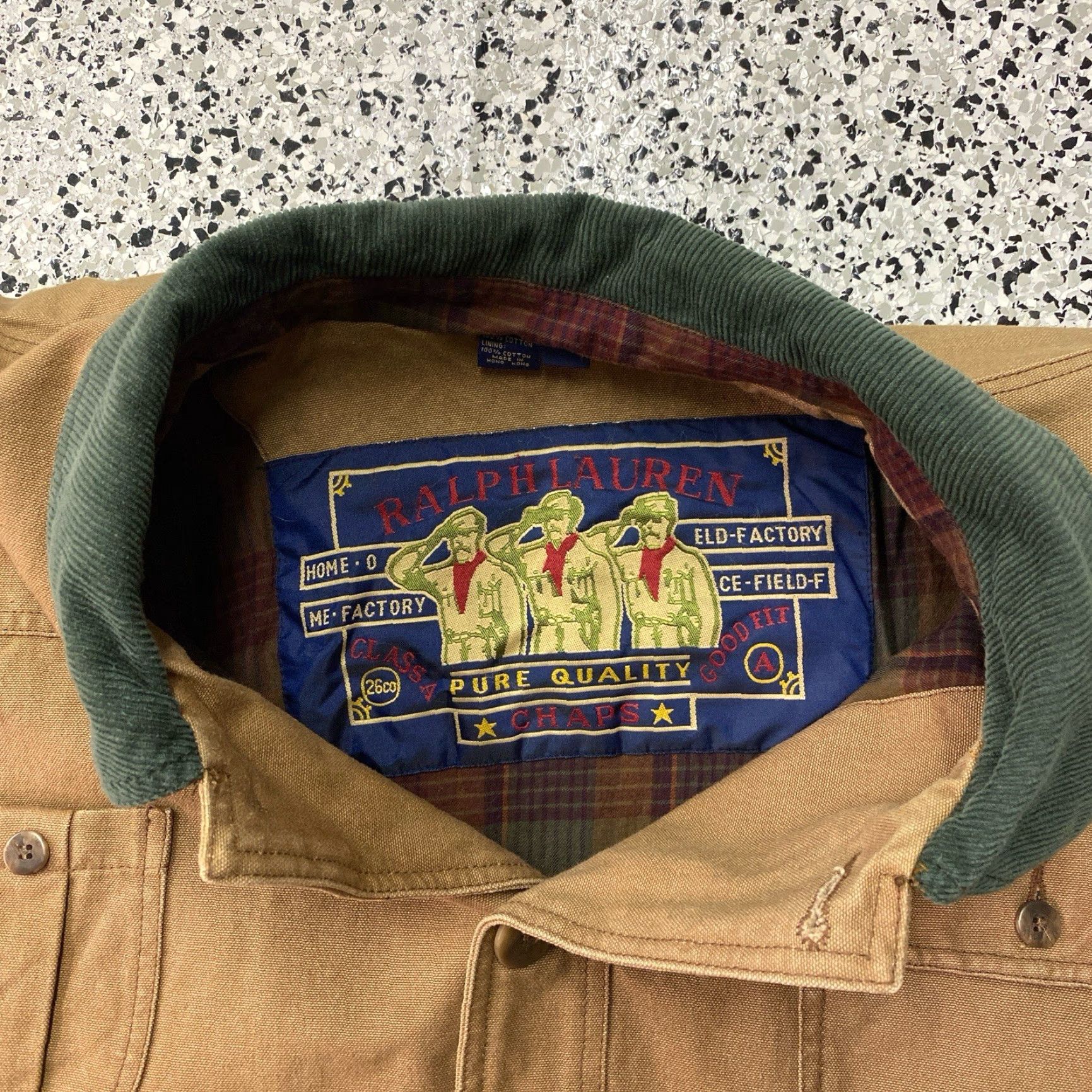 Chaps Vintage Chaps Ralph Lauren Mens XL Green Canvas Workwear Jacket User: Vintage Chaps Ralph Lauren Mens XL Green Canvas Workwear Jacket Size US XL / EU 56 / 4 - 3 Thumbnail
