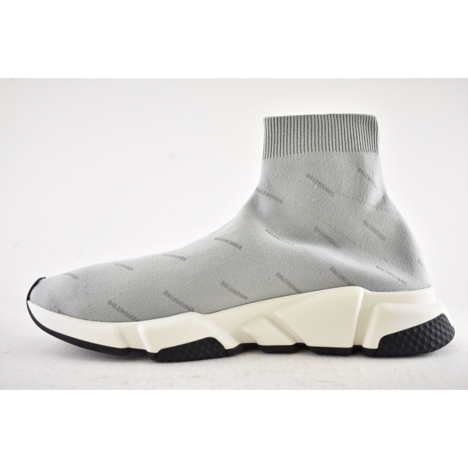 Balenciaga Balenciaga Speed Sock Grey Reflective High Top Sneaker 44 11 Size US 11 / EU 44 - 9 Thumbnail