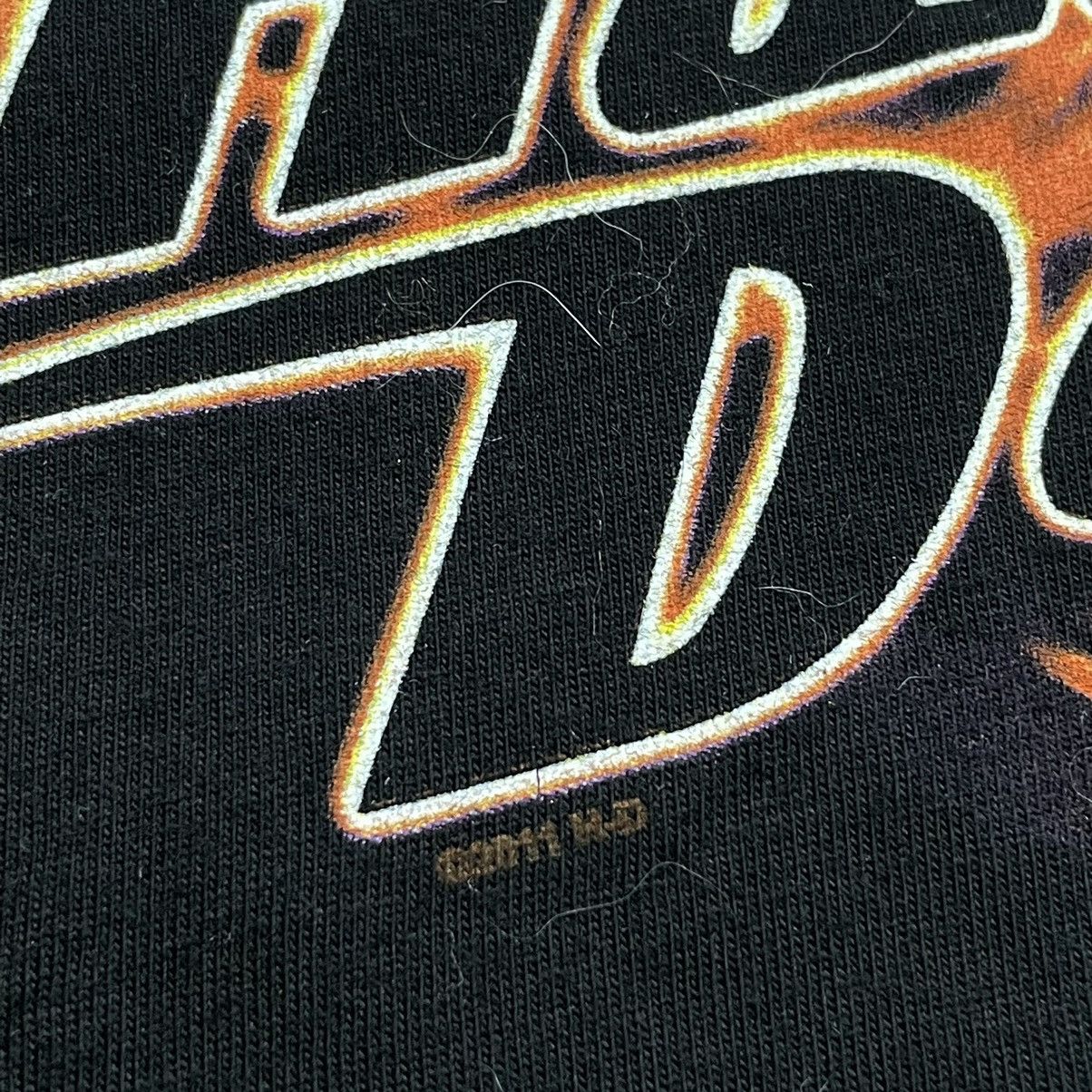 Harley Davidson × Vintage Vintage 00’s Harley Davidson retro T-shirt motorcycle Size US XL / EU 56 / 4 - 8 Thumbnail