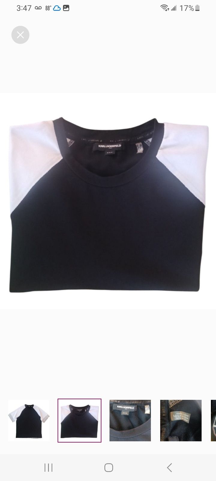 Karl Lagerfeld KARL LAGERFIELD PARIS T-Shirt Size US M / EU 48-50 / 2 - 2 Thumbnail