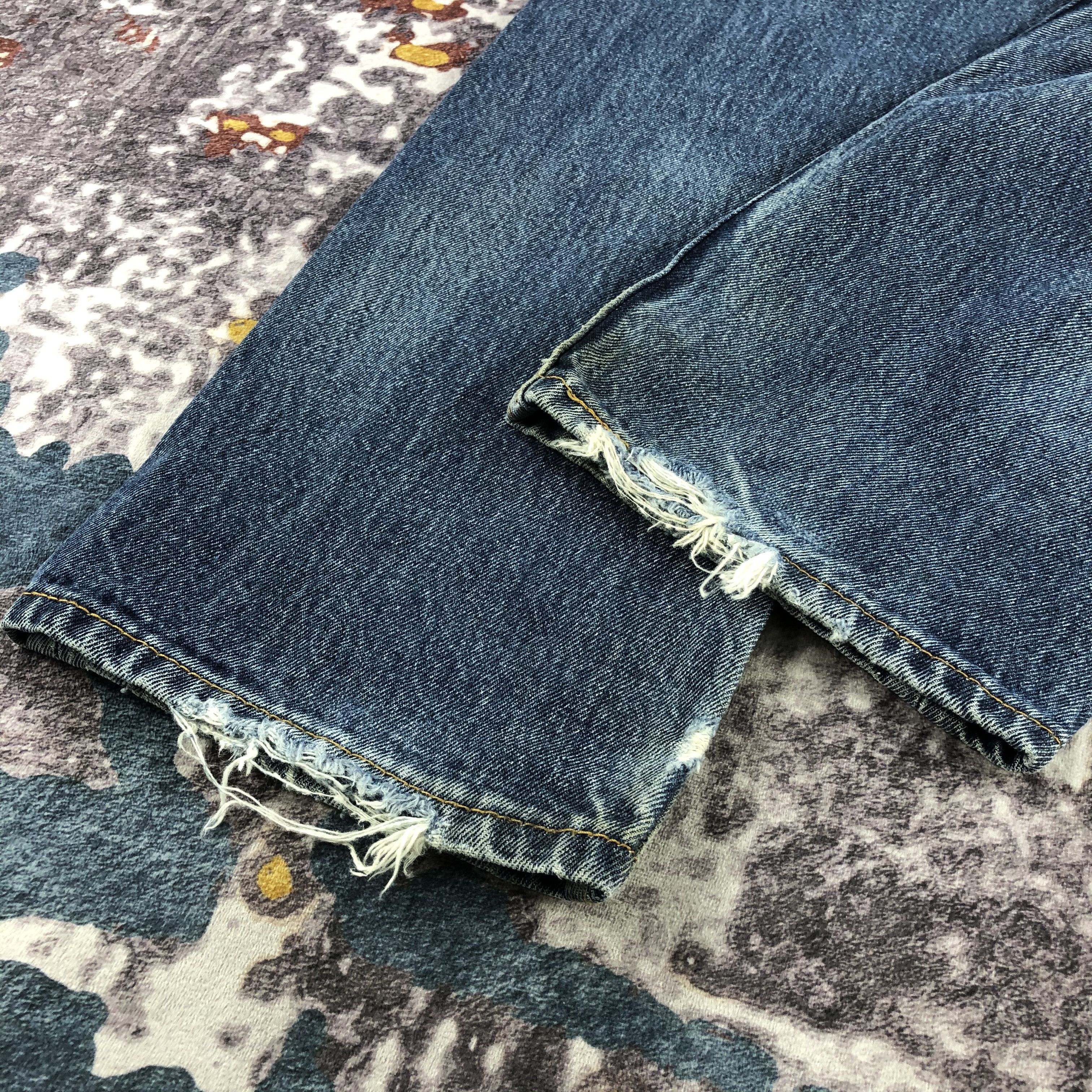Levi's × Vintage Vintage Blue Wash Levis 505 Jeans-JM2681 Size US 34 / EU 50 - 4 Thumbnail