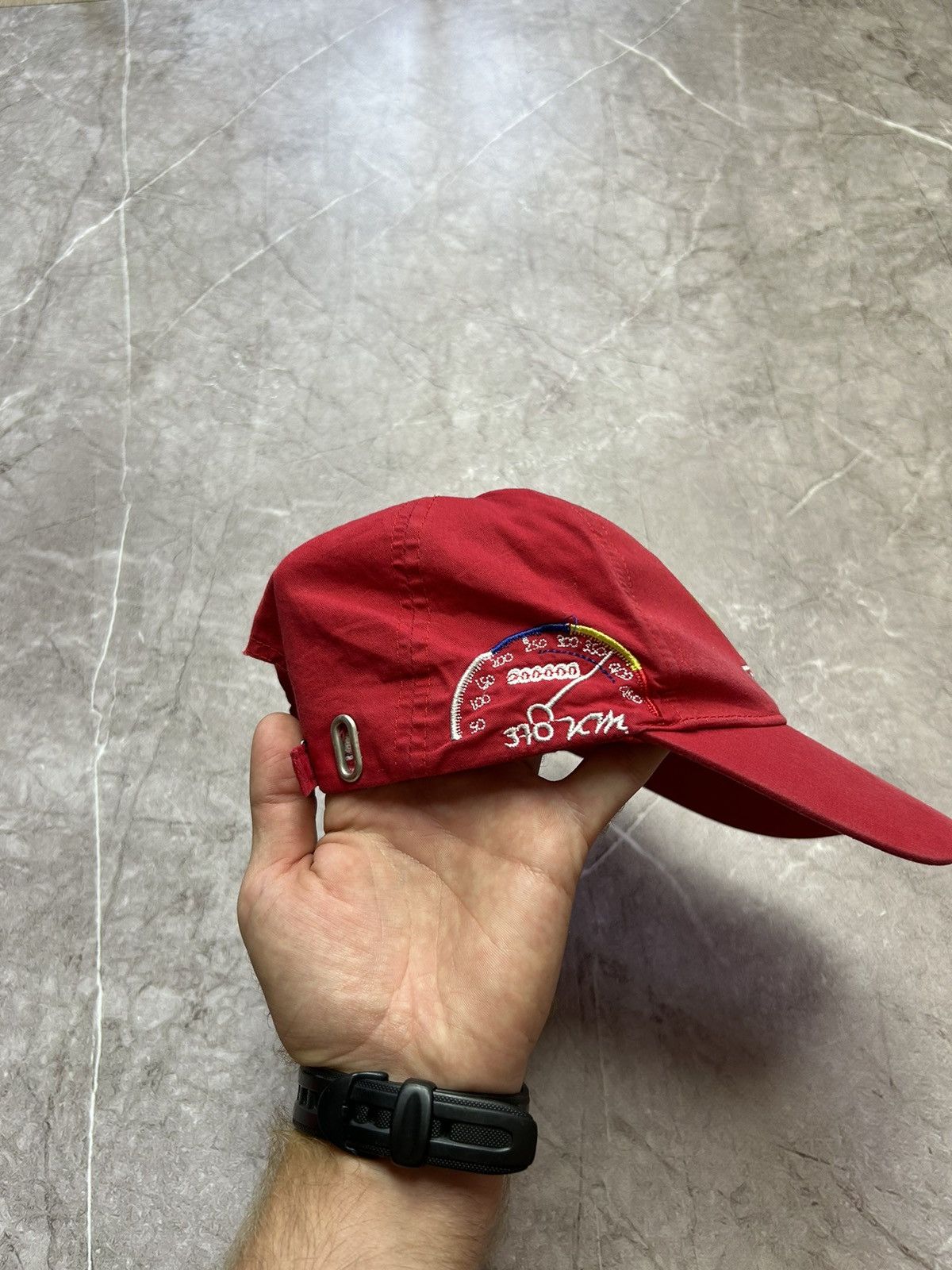 Ferrari × Formula 1 × Vintage Vintage Ferrari 90s hat red cap official licensed racing Size ONE SIZE - 2 Thumbnail