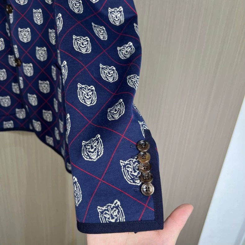 Gucci Gucci Tiger head full seal suit 2502-Nextarrow Size 46R - 3 Thumbnail