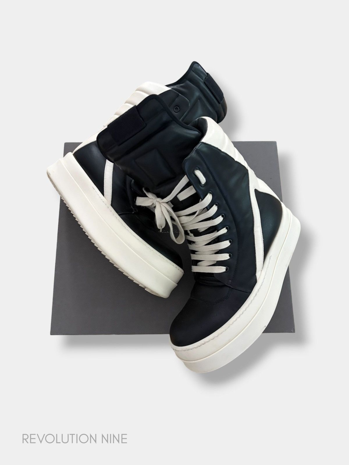 Rick Owens Rick Owens SS25 mega geobasket sneakers | Grailed