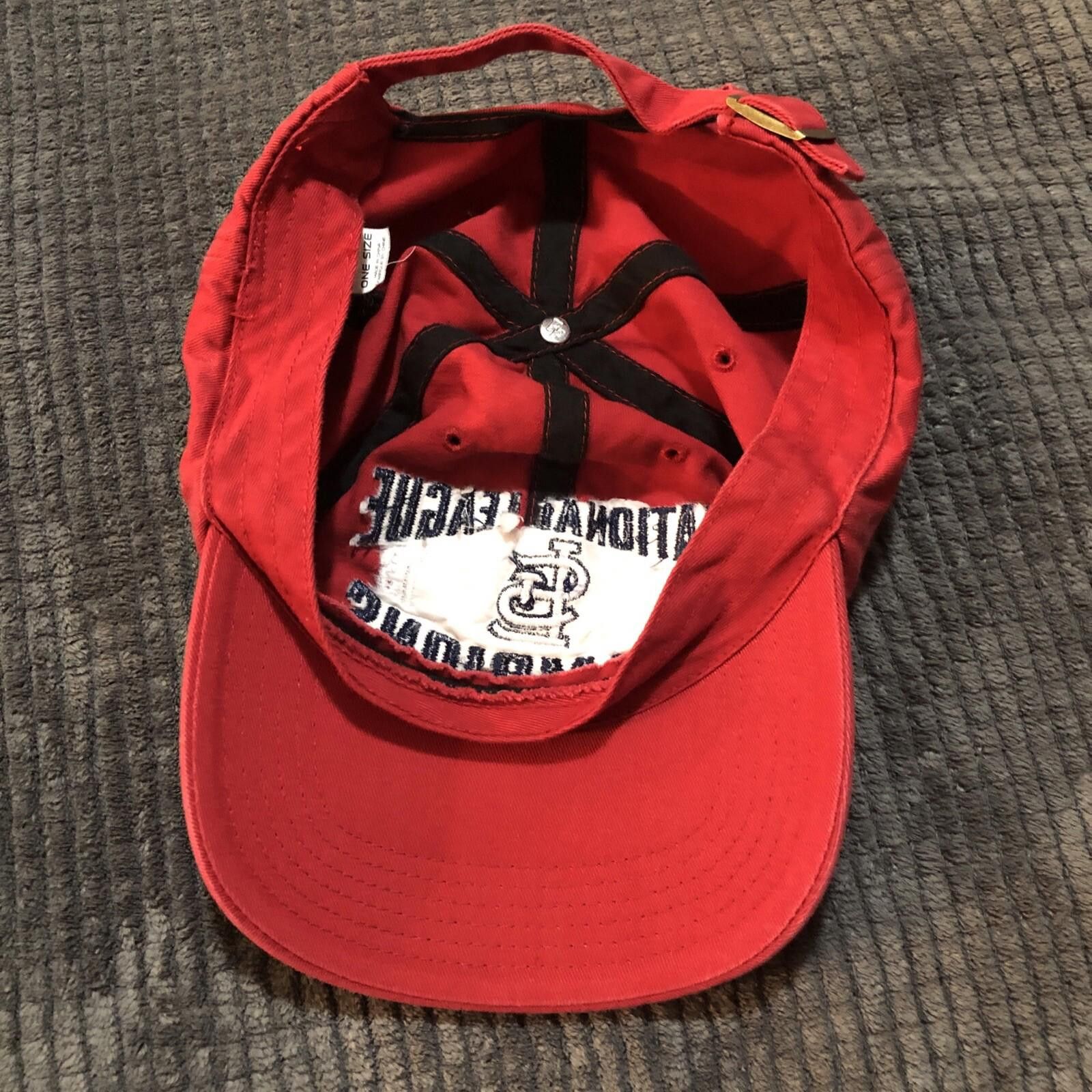 47 NATIONAL LEAGUE CHAMPIONS 2013 St Louis Cardinals Hat Size ONE SIZE - 6 Thumbnail