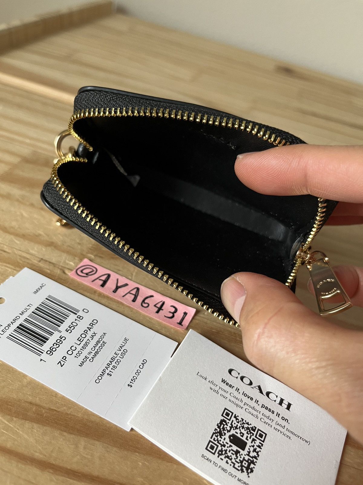 Coach Coach Card Case Size ONE SIZE - 5 Thumbnail