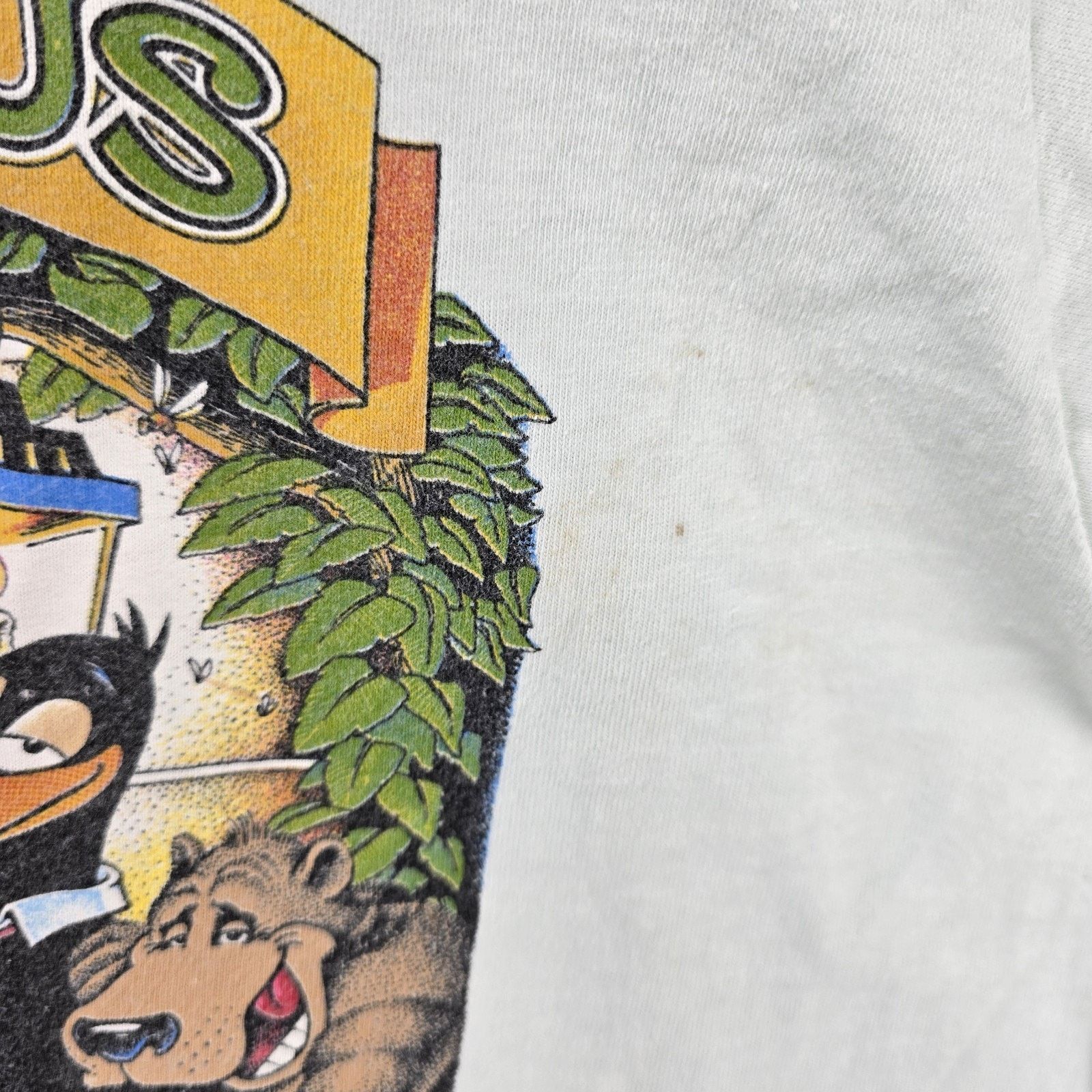 Other Vintage The Animal Haus Bar Drunk Animals Shirt Large 80s Size US L / EU 52-54 / 3 - 5 Thumbnail
