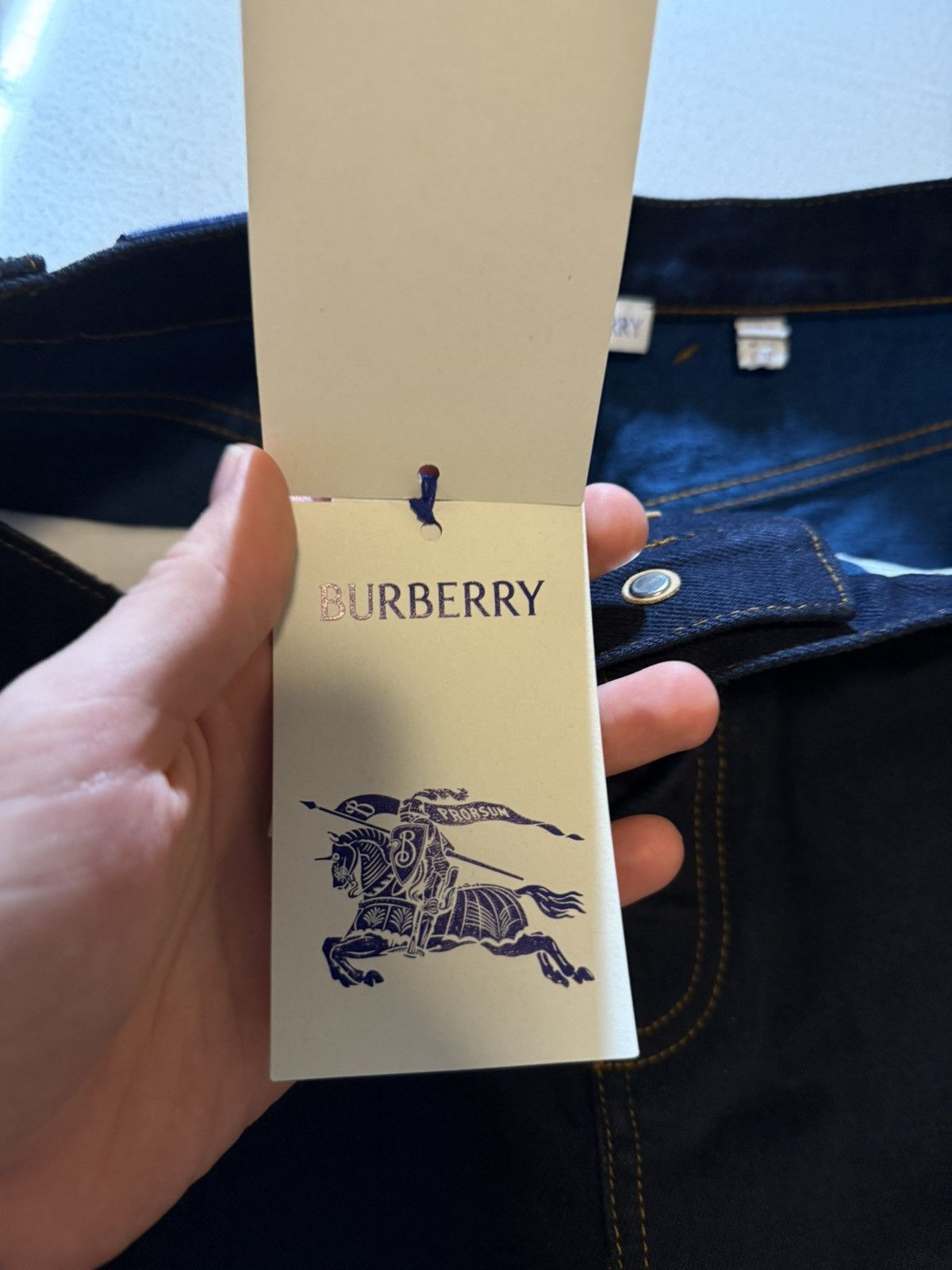 Burberry Burberry straight leg jeans Size US 30 / EU 46 - 6 Thumbnail