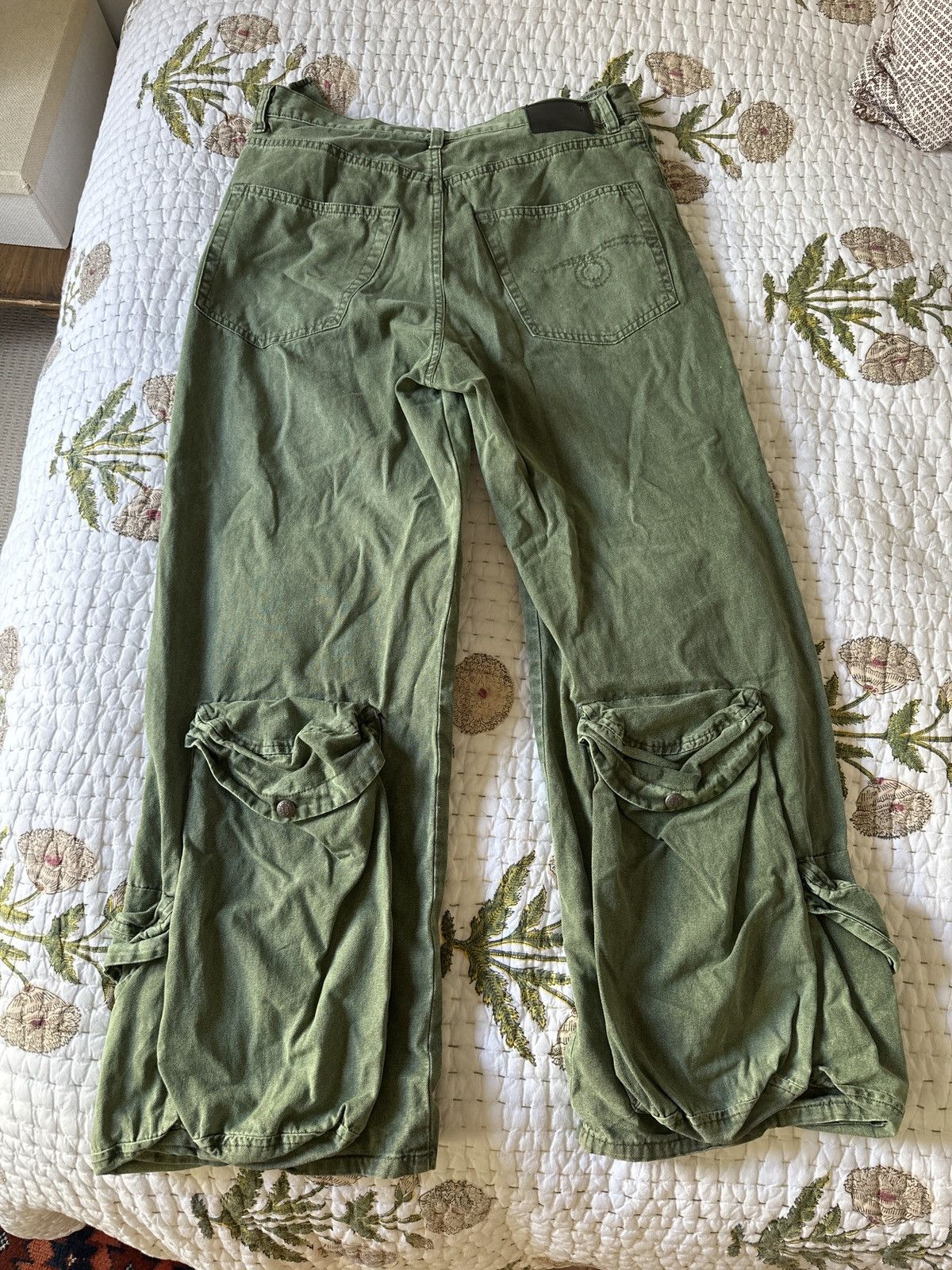 R13 R13 Utility multi-pocket wide-leg jeans Size 27" / US 4 / IT 40 - 4 Thumbnail