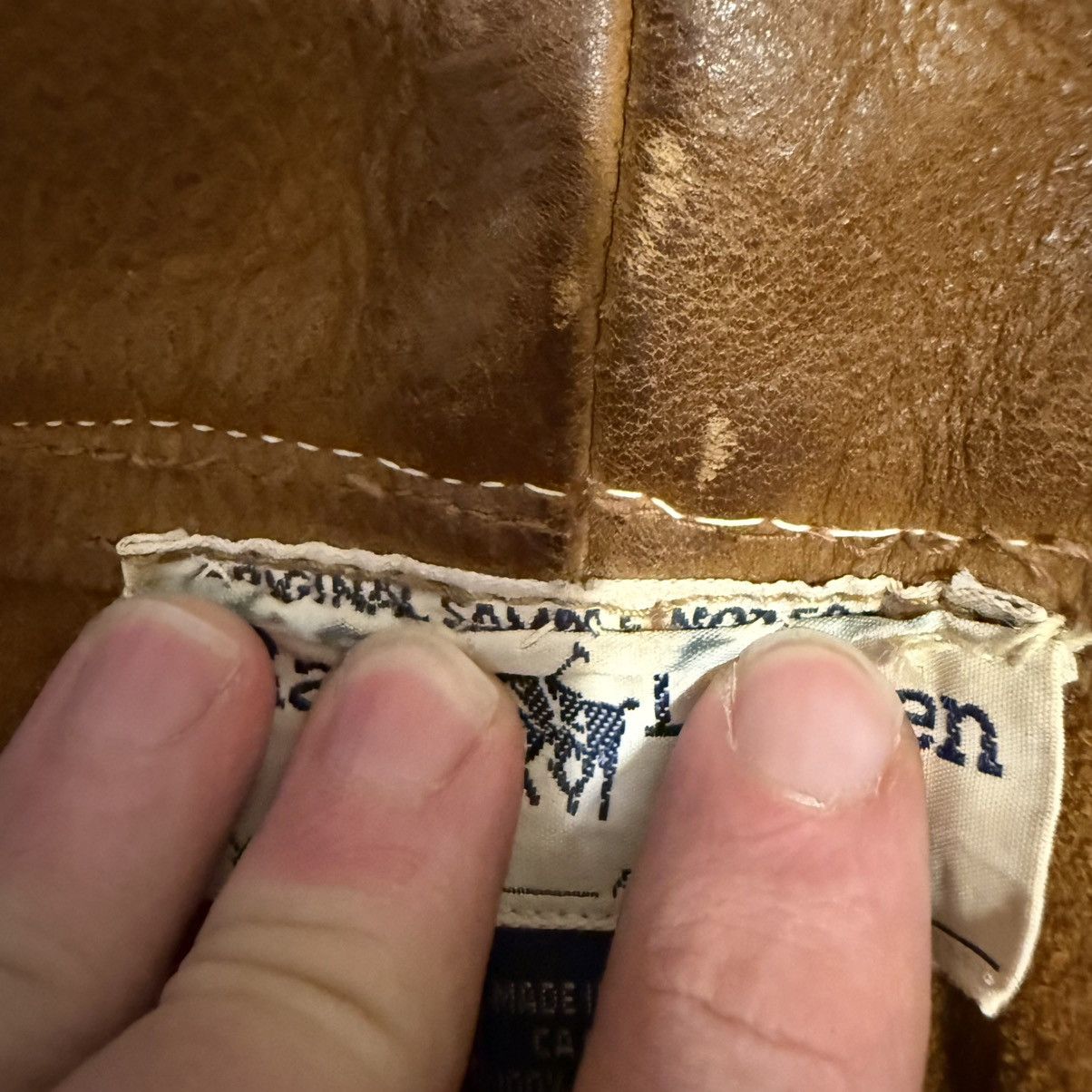 Ralph Lauren Sample Ralph Lauren 70s Leather Riding Pants Size US 28 / EU 44 - 4 Thumbnail