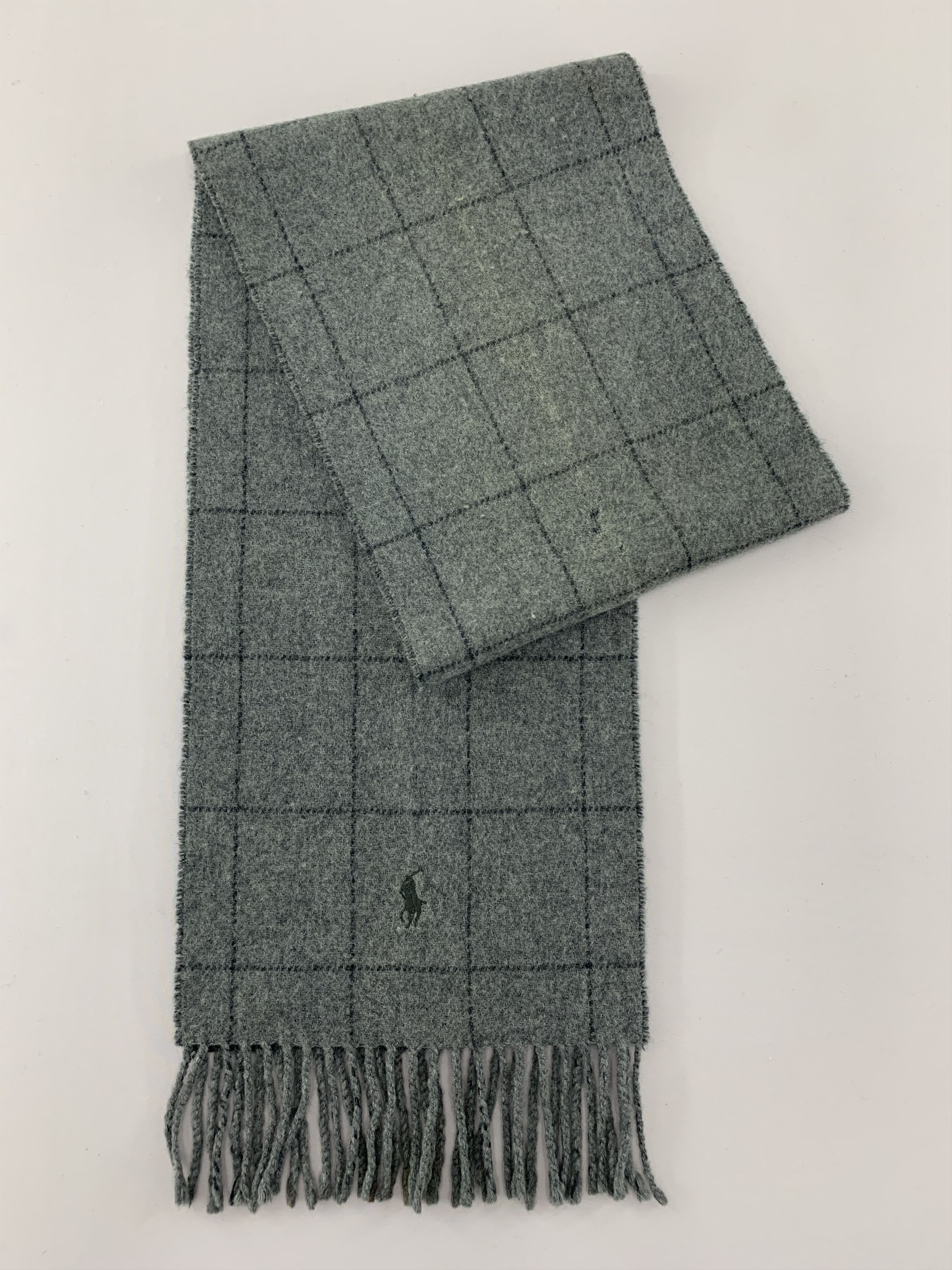 Polo Ralph Lauren Polo Ralph Lauren Scarf Wool Muffler Neck Wrap BL5070 Size ONE SIZE - 2 Thumbnail