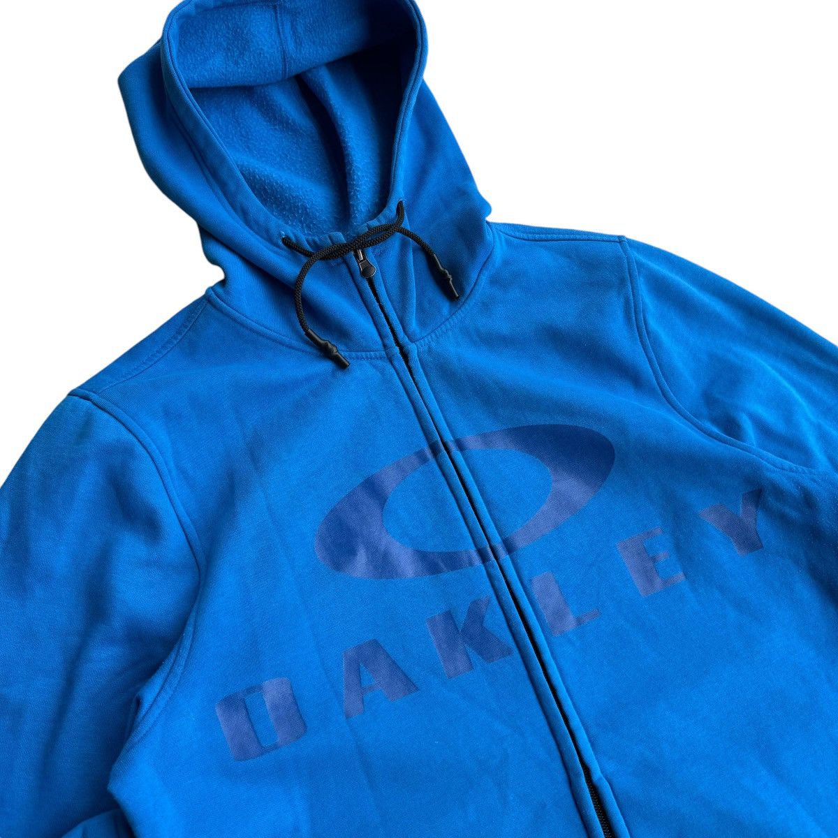 Hi Tec × Oakley Oakley Performance Blue Athletic Zip Up Hoodie Fleece Size US L / EU 52-54 / 3 - 4 Thumbnail