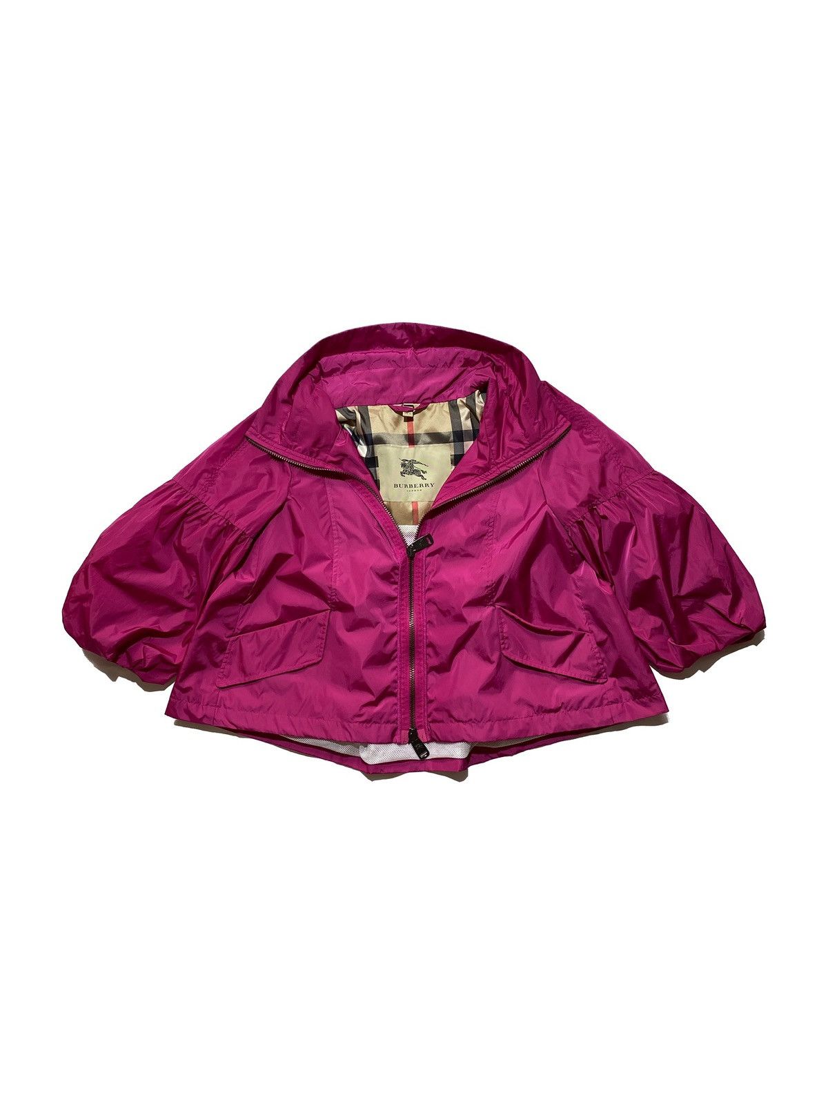 ブルゾン Burberry Skin Pink Nylon Blend Windbreaker Burberry Skin Pink Nylon Blend Windbreaker | Grailed