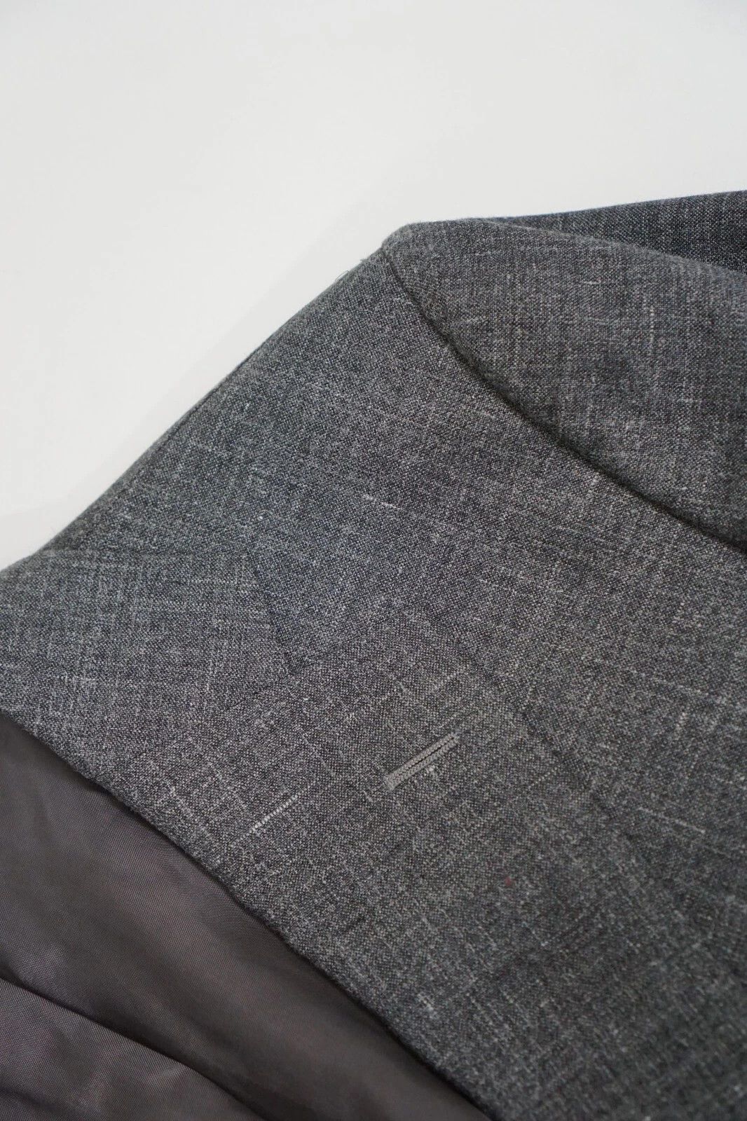Suitsupply Men Suitsupply Blazer Lazio HL Grey Wool Silk Linen UK/US38 Size 38R - 4 Thumbnail