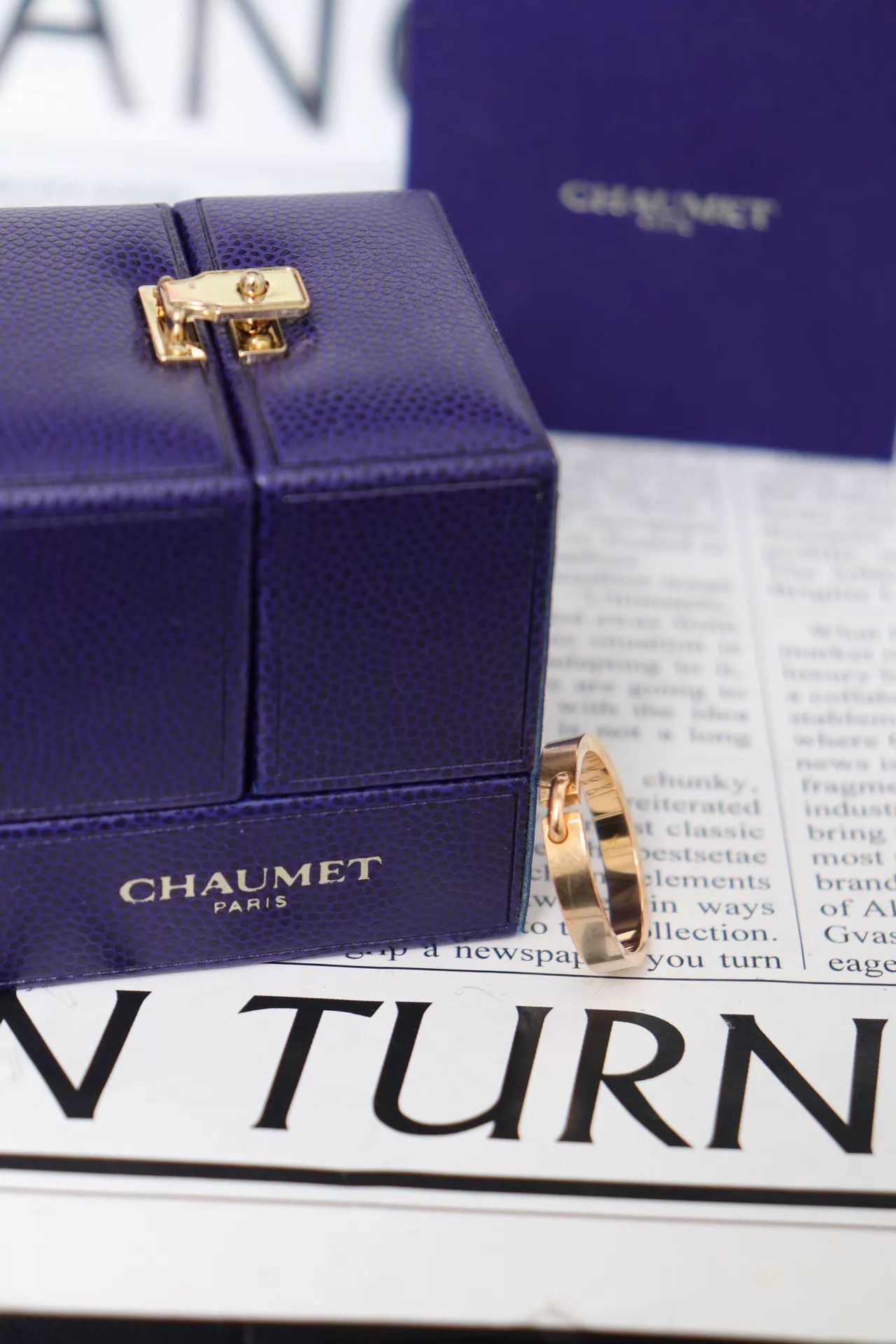 Other Chaumet Liens 18K rose gold size 62 ring with box Size ONE SIZE - 2 Thumbnail