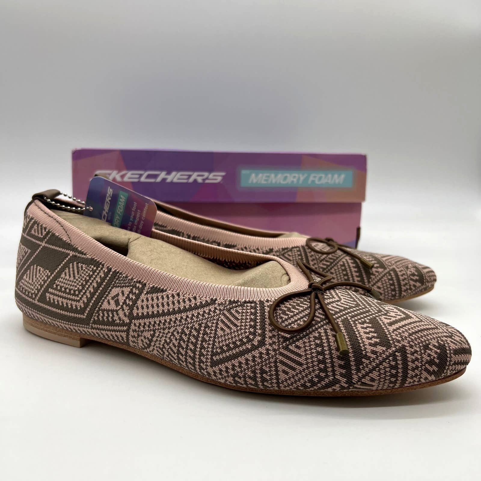 SKECHERS Skechers Flats Size 10 Cleo Ship Knit Vegan Skimmers Sweet Size US 10 / IT 40 - 1 Thumbnail