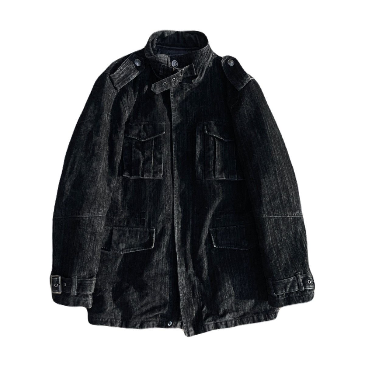 If Six Was Nine 2000s Japanese archive Multi Gimmic Belted Jacket Y2K Vkei Size US S / EU 44-46 / 1 - 2 Thumbnail
