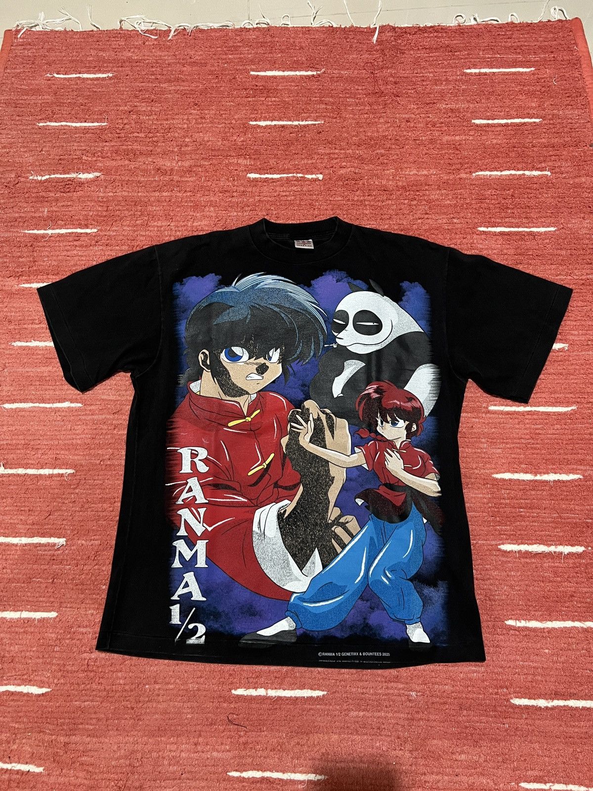 Anime Ranma 1/2 bigprint rare manga anime tee Size US XL / EU 56 / 4 - 1 Thumbnail