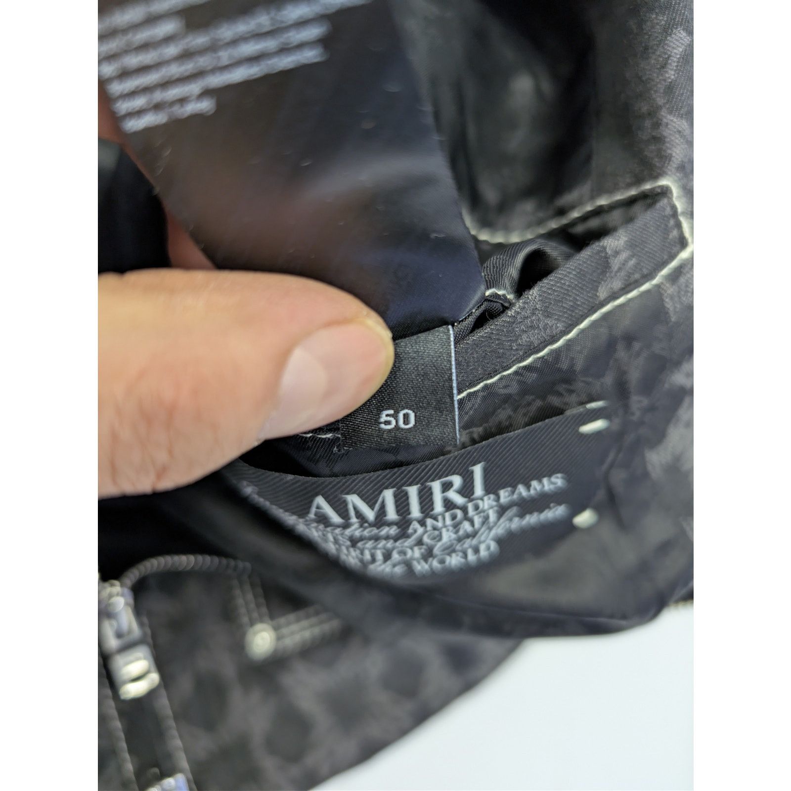 Amiri o1rshd1 MA Quad Work Jacket in Black Size US M / EU 48-50 / 2 - 22 Thumbnail