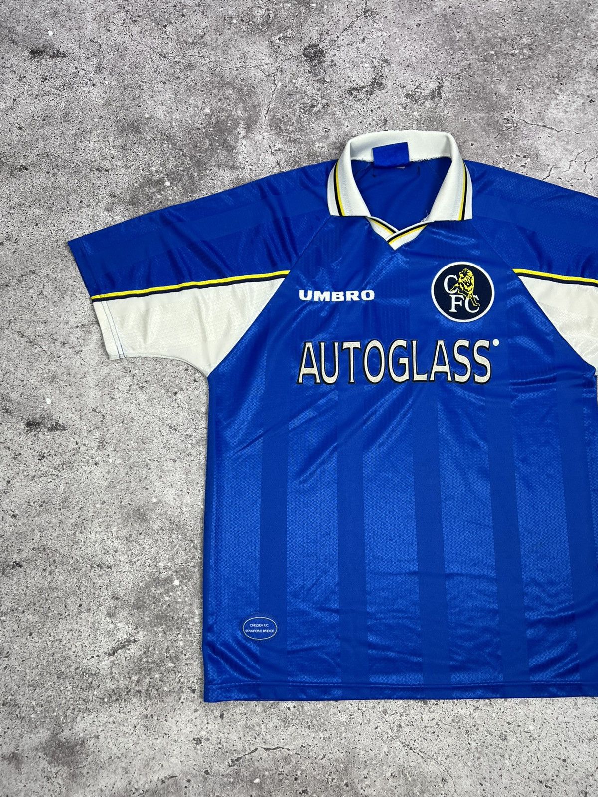 Umbro Vintage Umbro Chelsea 1997/1999 Home Football Shirt Jersey Size US L / EU 52-54 / 3 - 2 Thumbnail