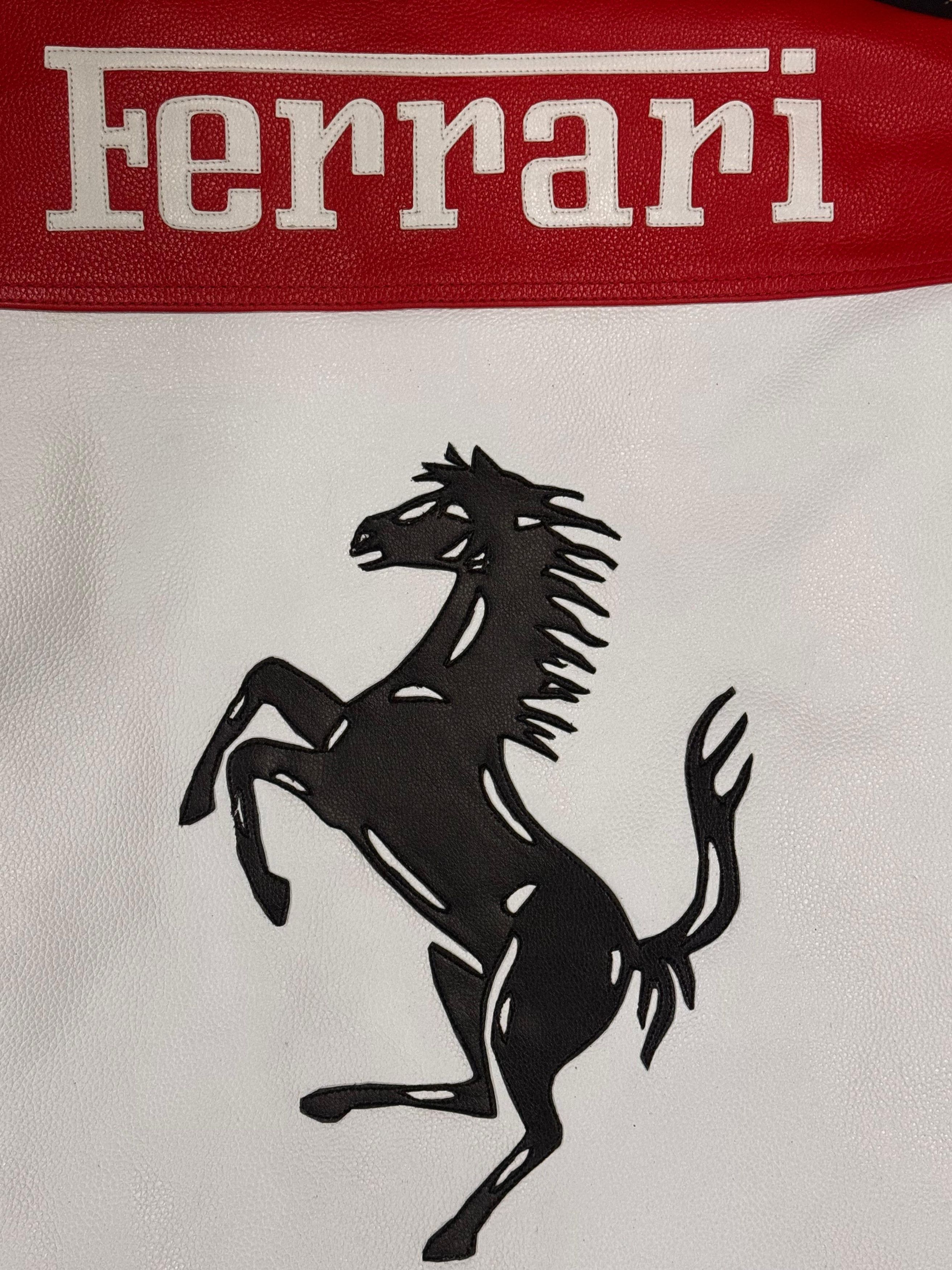 Ferrari × Vintage Vintage Ferrari Leather Jacket Size US M / EU 48-50 / 2 - 8 Thumbnail