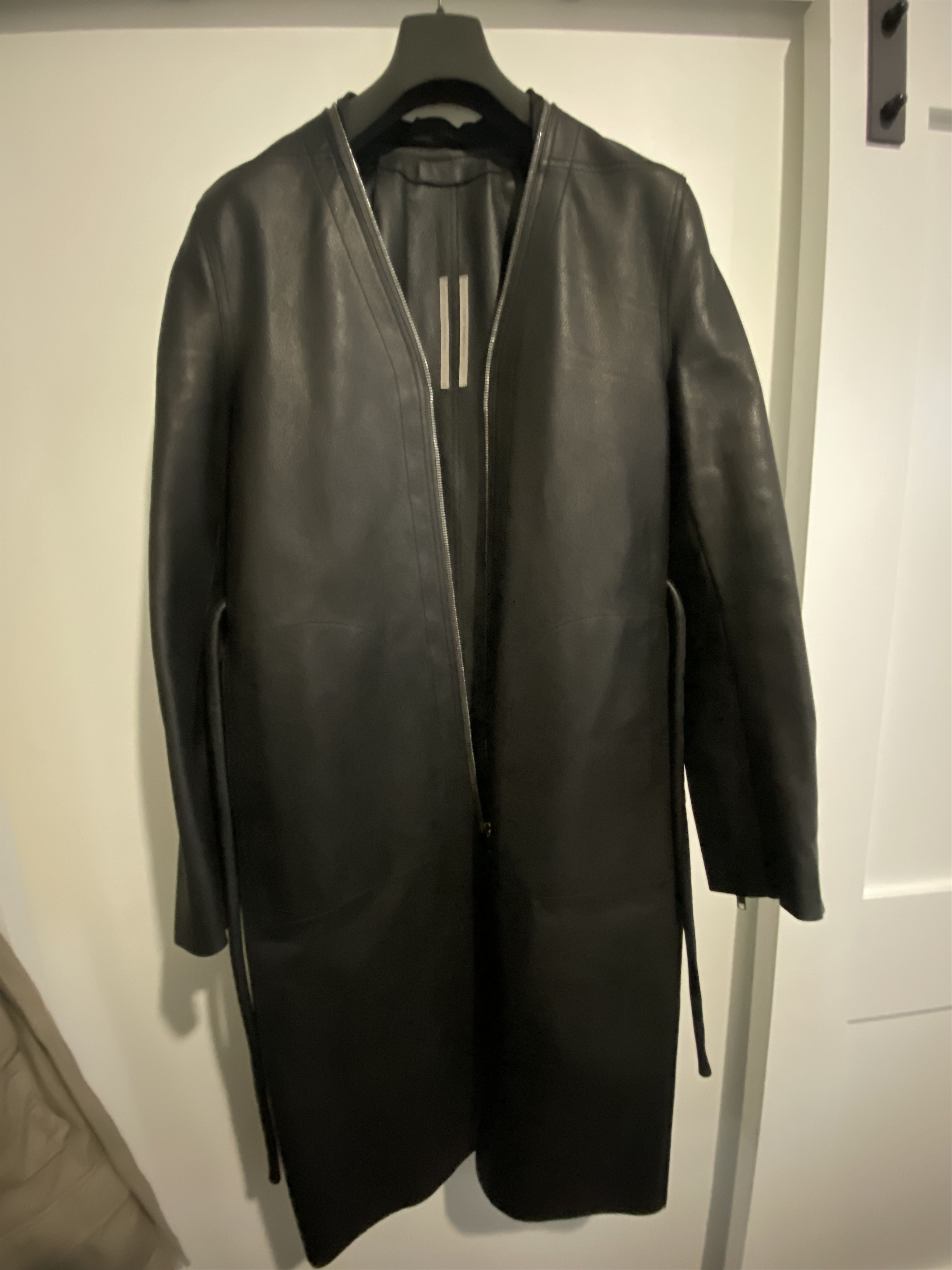 Gethsemane Klaus Calf Leather Coat