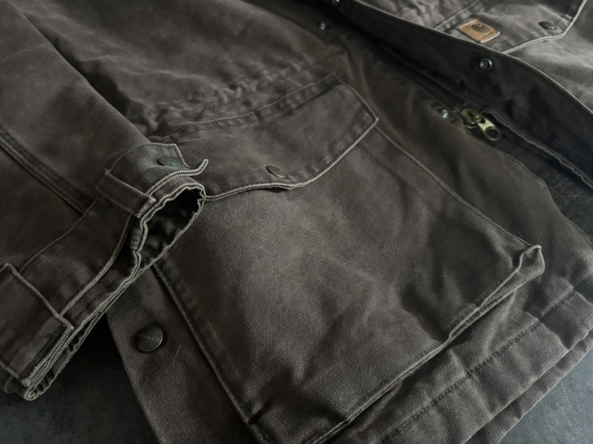 Carhartt Tall Medium Carhartt Brown Duck Canvas Jacket C52 CHT Trench Size US M / EU 48-50 / 2 - 9 Thumbnail