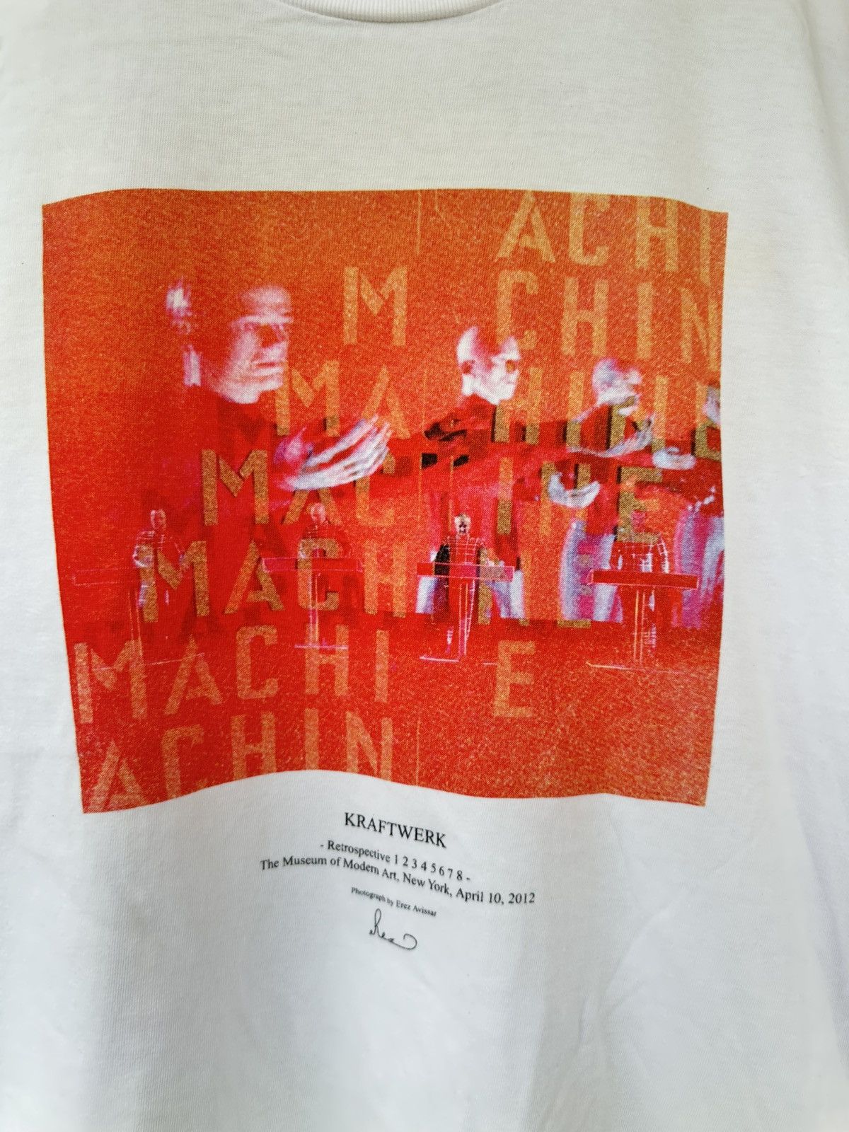 Band Tees Kraftwerk Retrospective 12345678 by Meseum Neu Band Tee Size US L / EU 52-54 / 3 - 2 Thumbnail