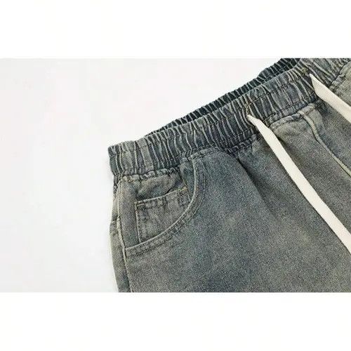 Jean Opium Y2k Shorts Jorts Washed Denim Size US 32 / EU 48 - 4 Thumbnail