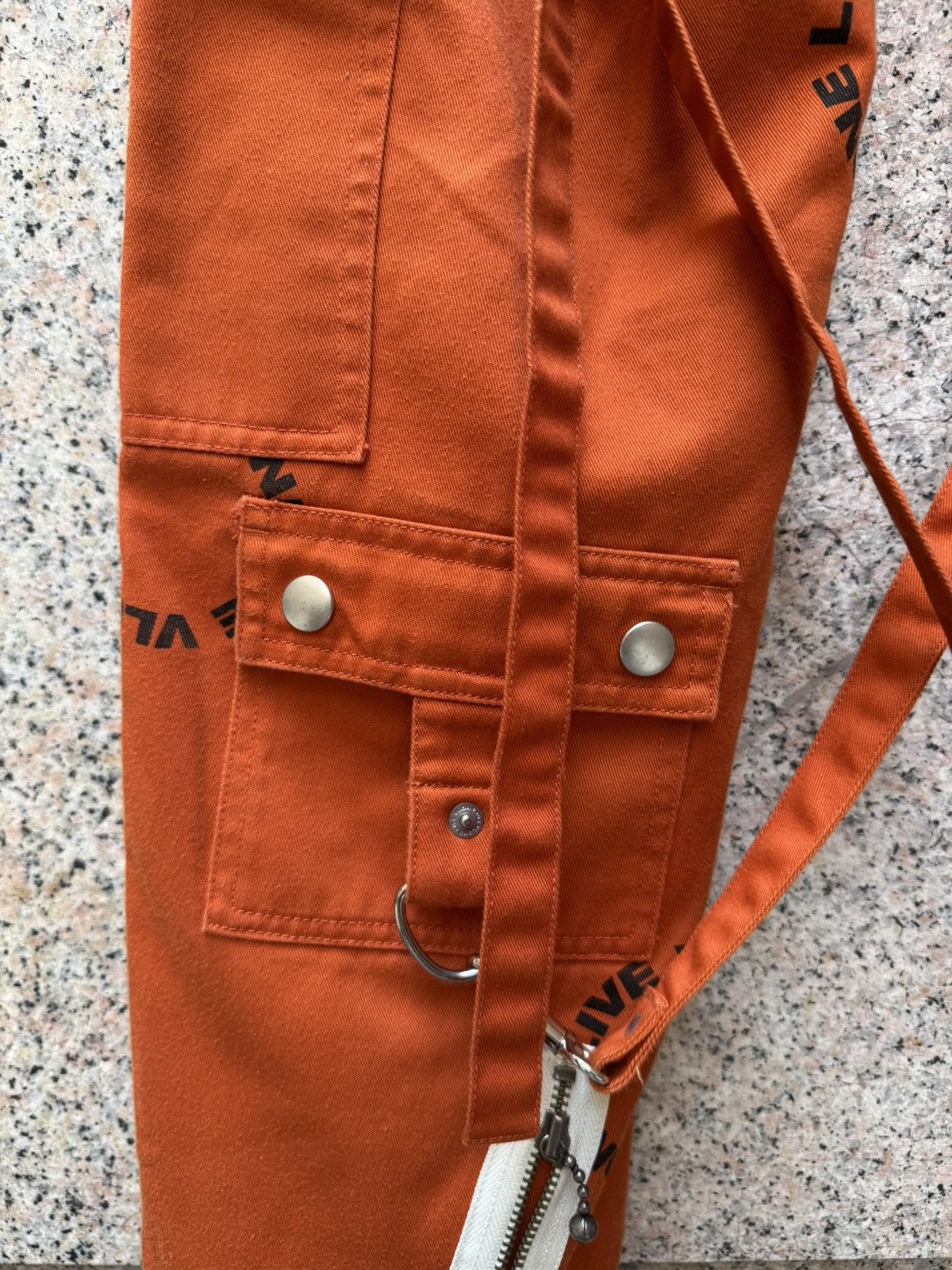 Vlone Vlone bondage pants orange M Size US 31 - 11 Thumbnail