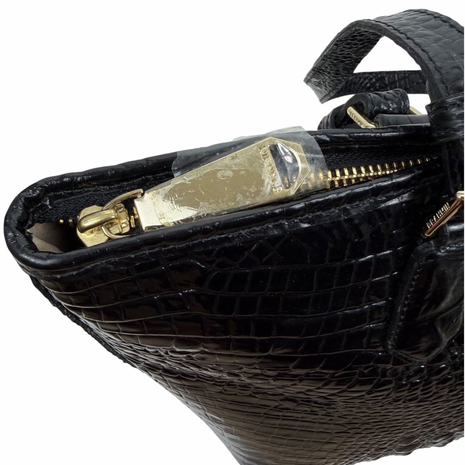BRAHMIN Brahmin Medium Asher Melbourne Tote Bag Shoulder Bag Black Size ONE SIZE - 9 Thumbnail