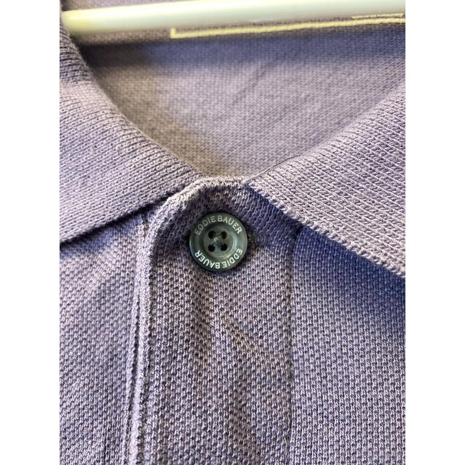 Eddie Bauer Eddie Bauer Polo Shirt Mens 3XLT Tall Lavender Slim Fit Button Collared 95-21 Size US XXL / EU 58 / 5 - 7 Thumbnail